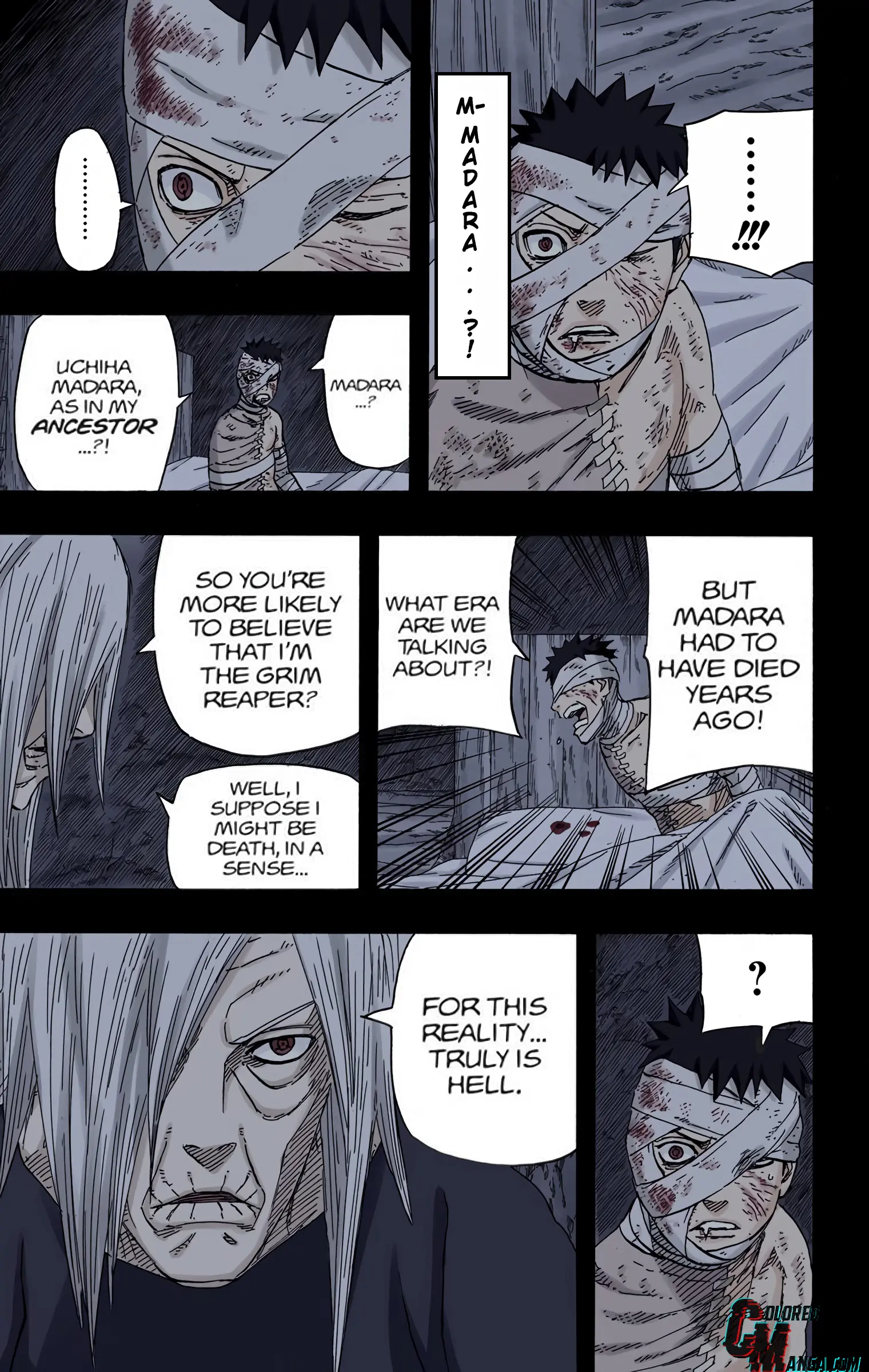 Naruto Colored Manga Online, chapter 602, page 11