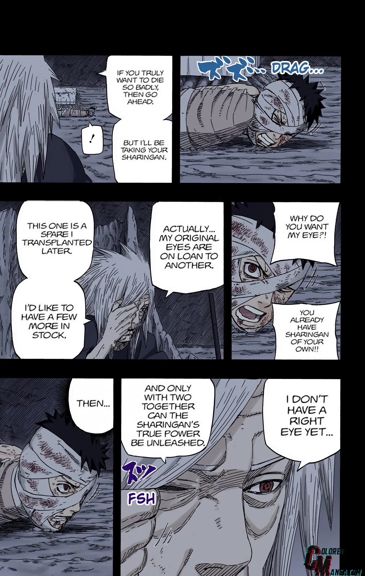Naruto Colored Manga Online, chapter 602, page 15