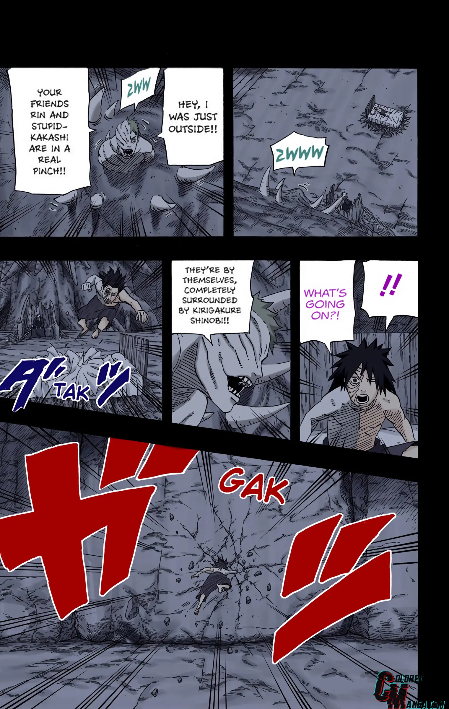 Naruto Colored Manga Online, chapter 603, page 15