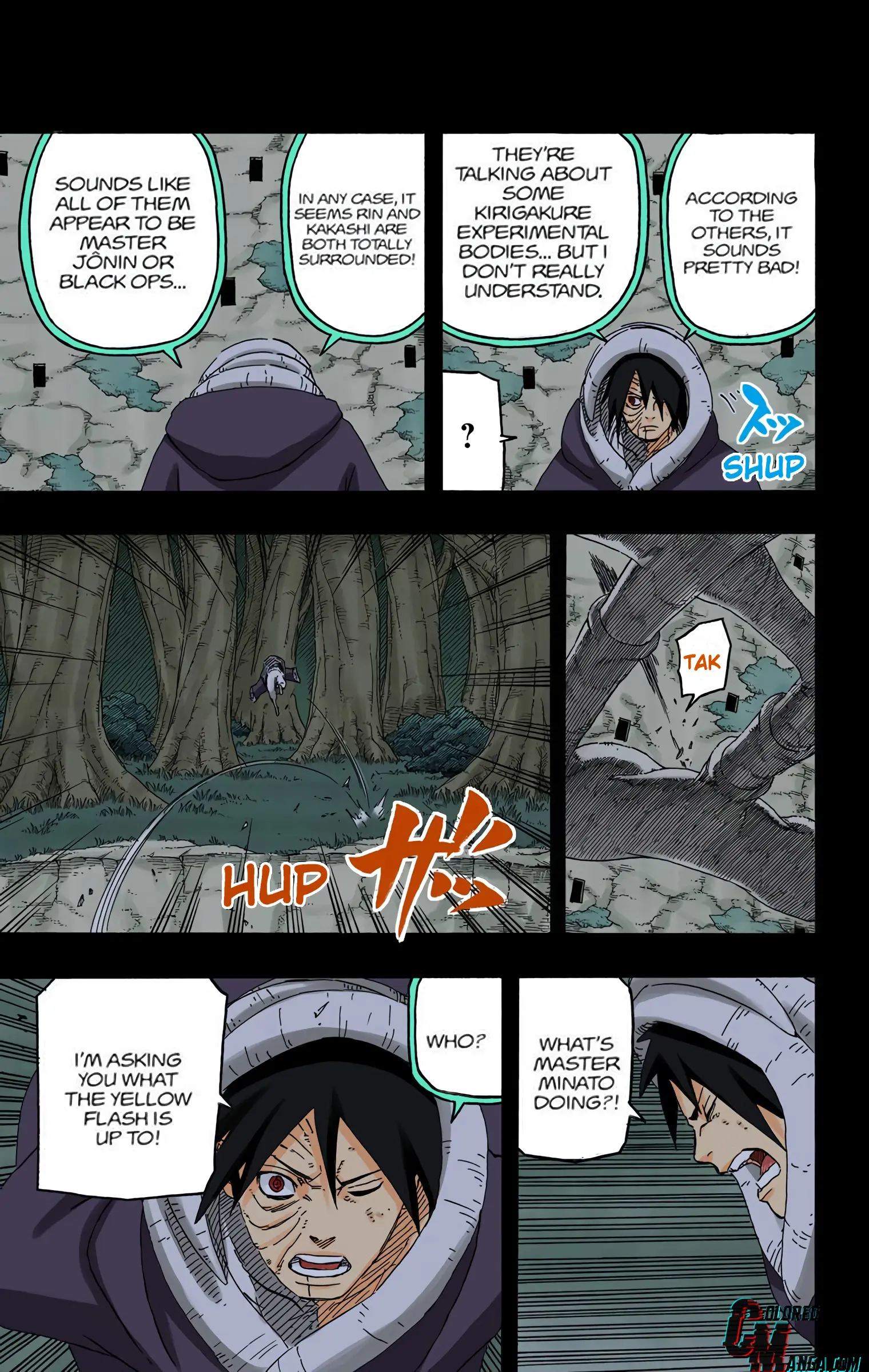 Naruto Colored Manga Online, chapter 604, page 10