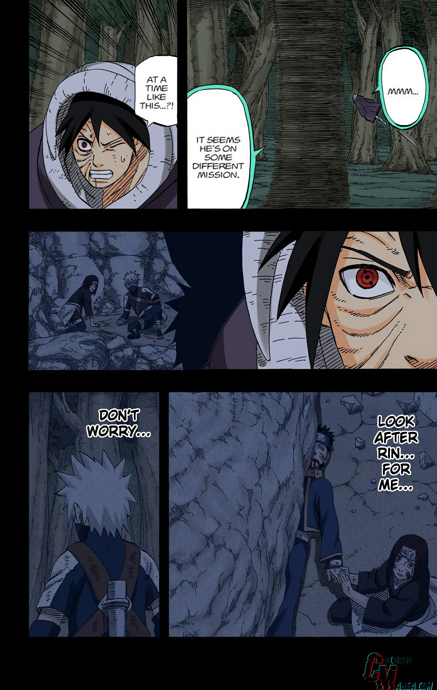 Naruto Colored Manga Online, chapter 604, page 11