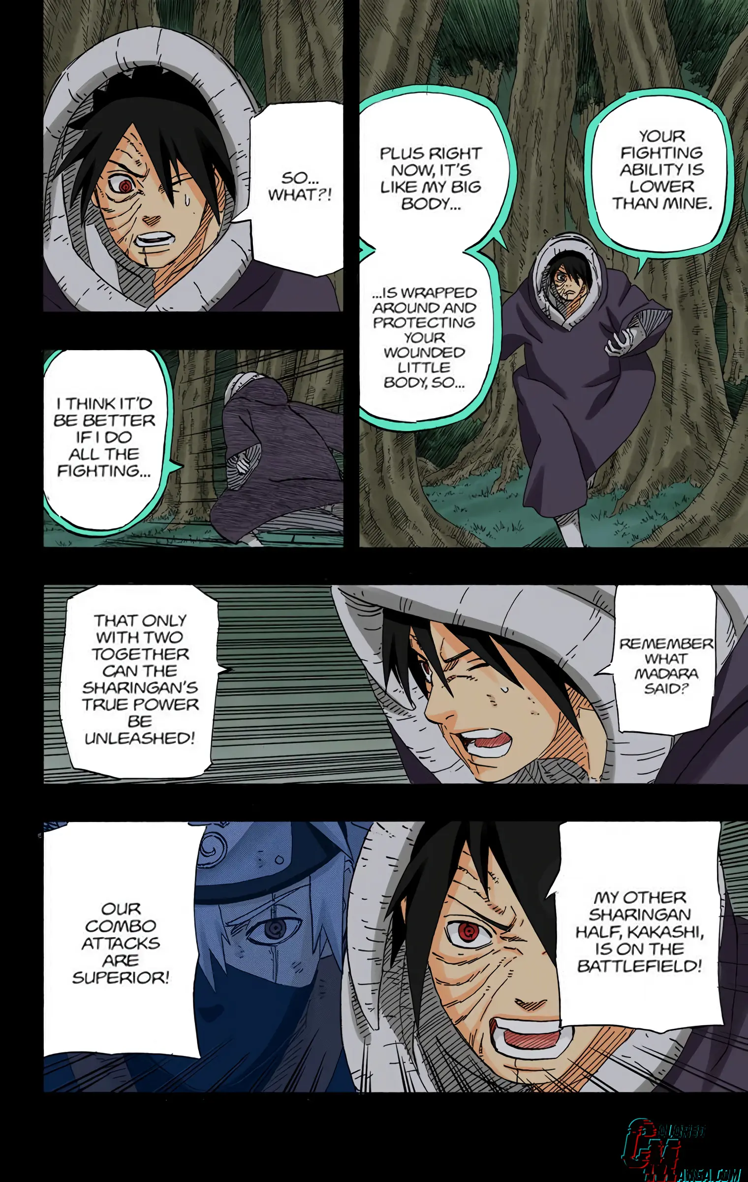 Naruto Colored Manga Online, chapter 604, page 13