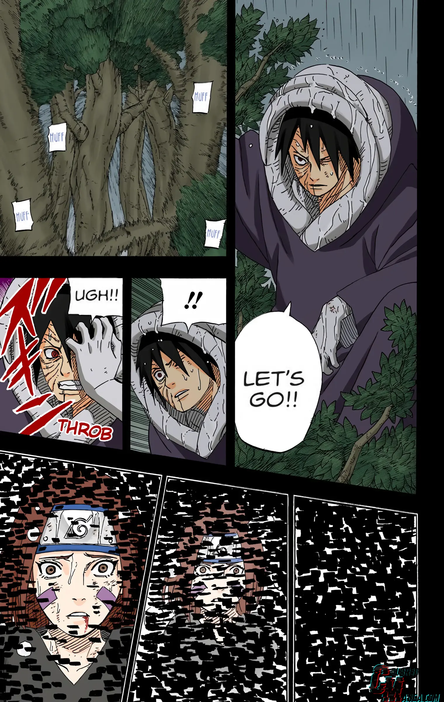 Naruto Colored Manga Online, chapter 604, page 16