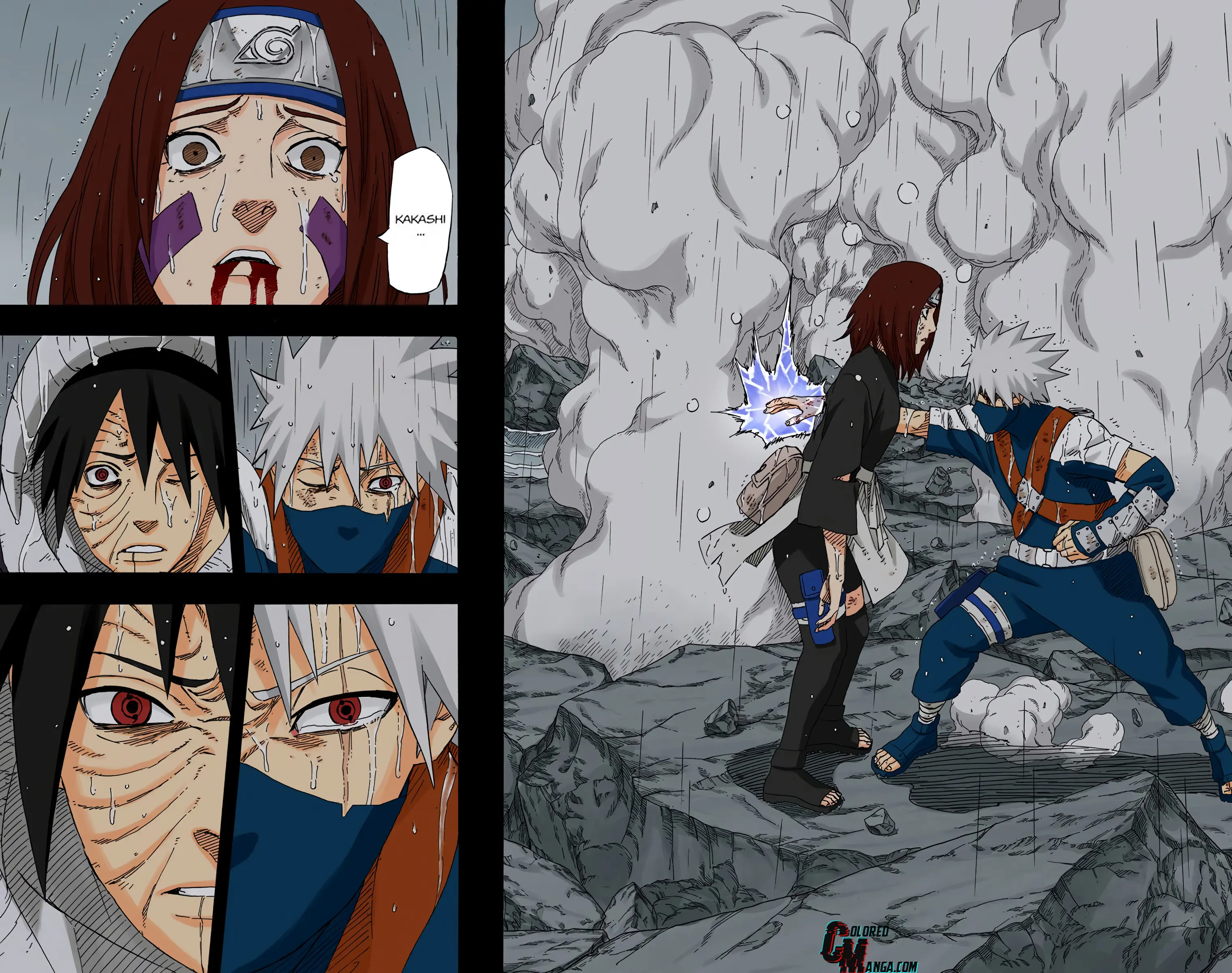 Naruto Colored Manga Online, chapter 604, page 19