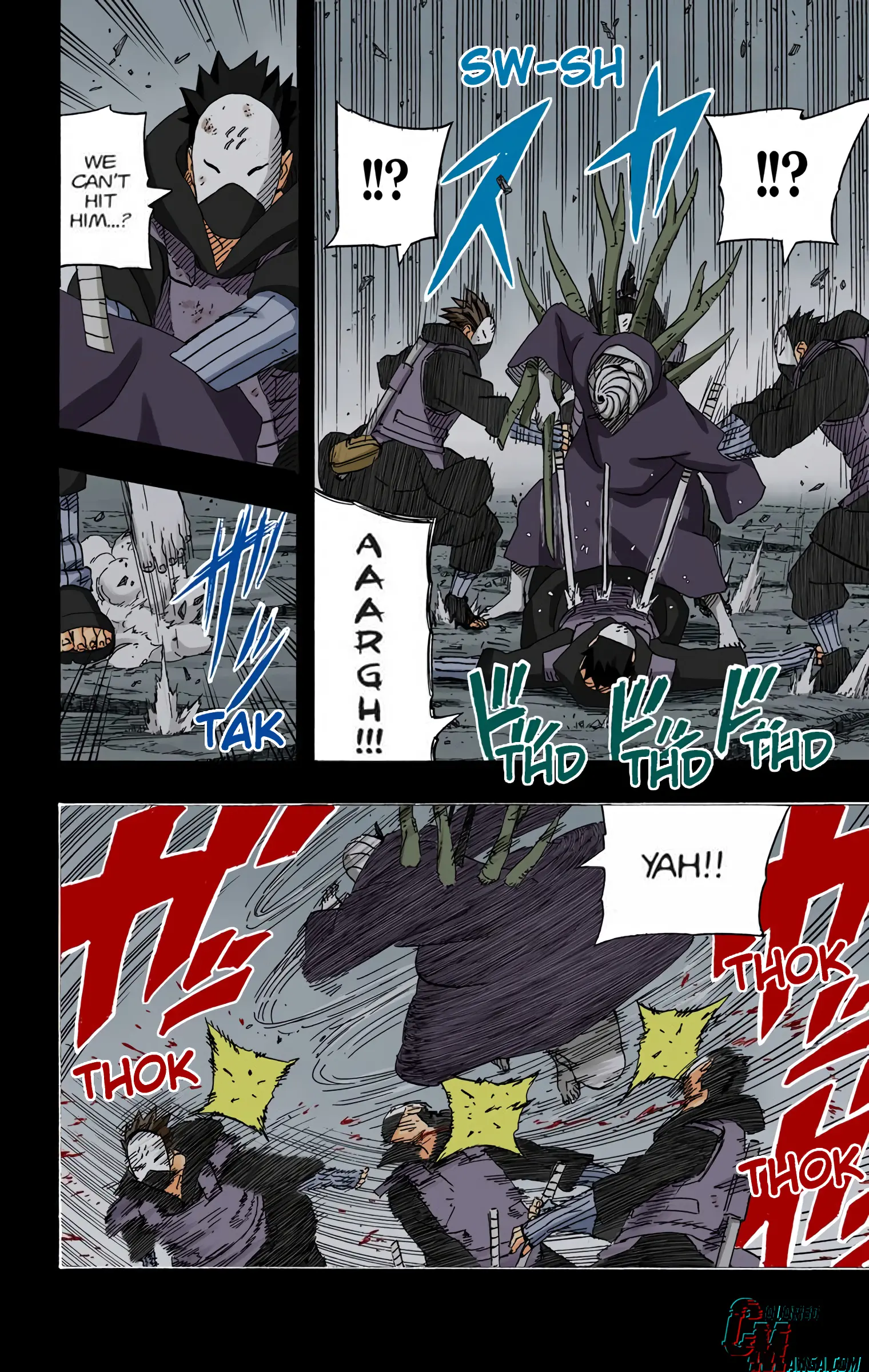 Naruto Colored Manga Online, chapter 605, page 10