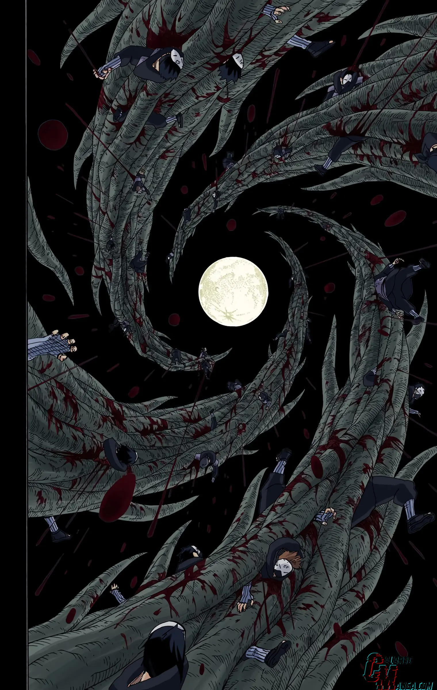 Naruto Colored Manga Online, chapter 605, page 16