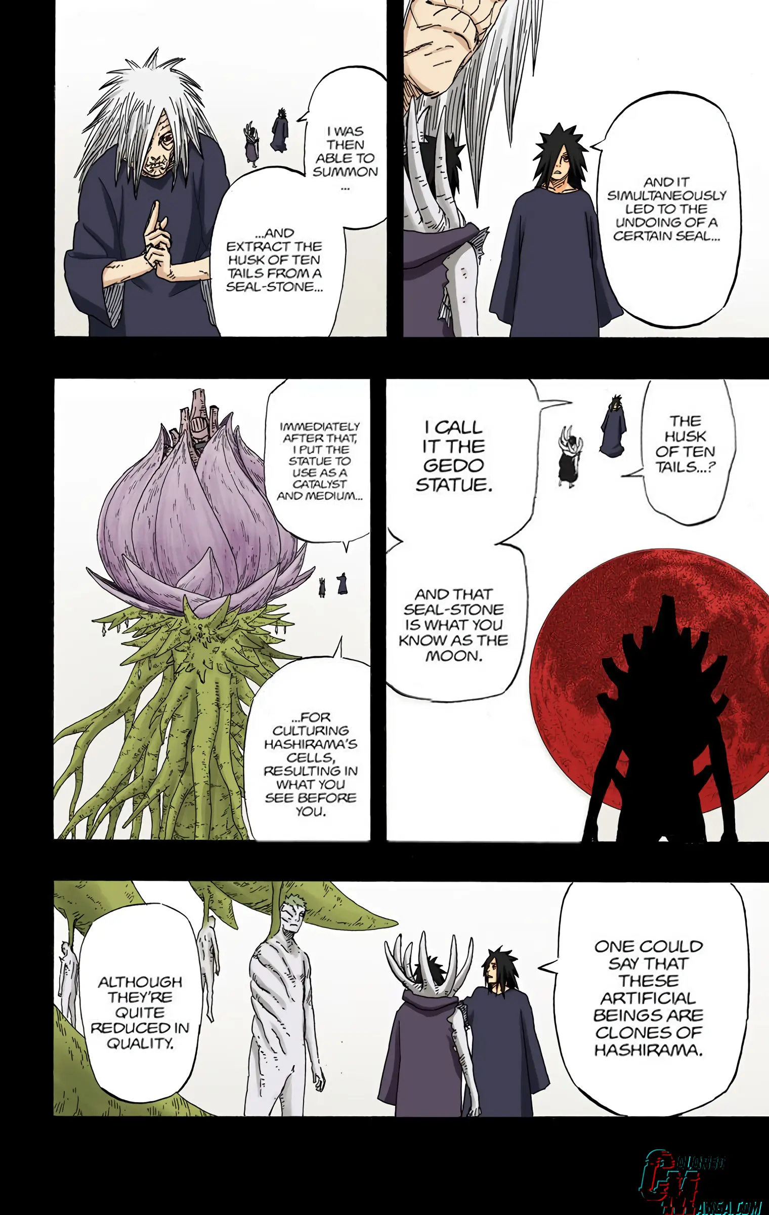 Naruto Colored Manga Online, chapter 606, page 12