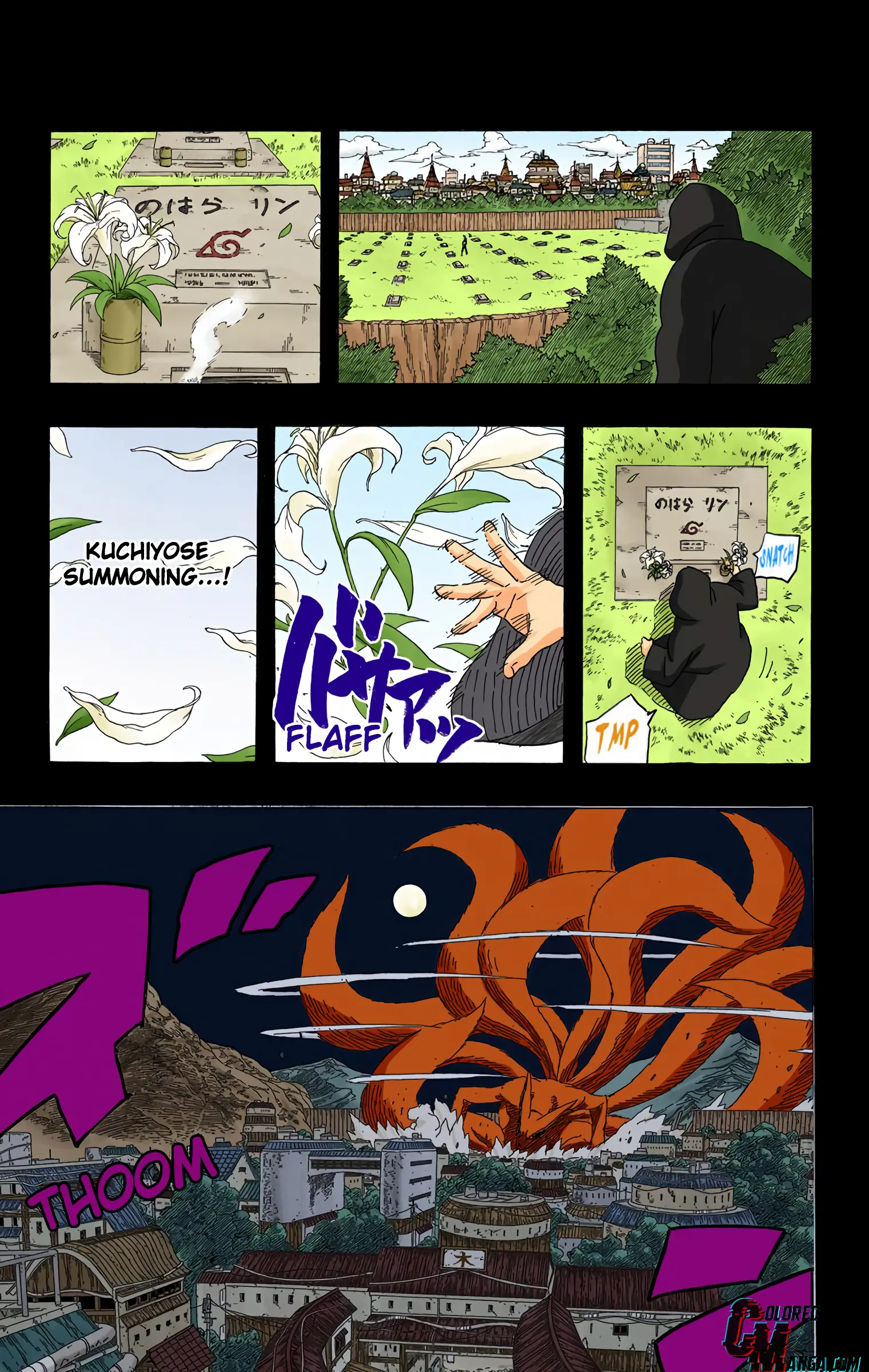Naruto Colored Manga Online, chapter 607, page 7