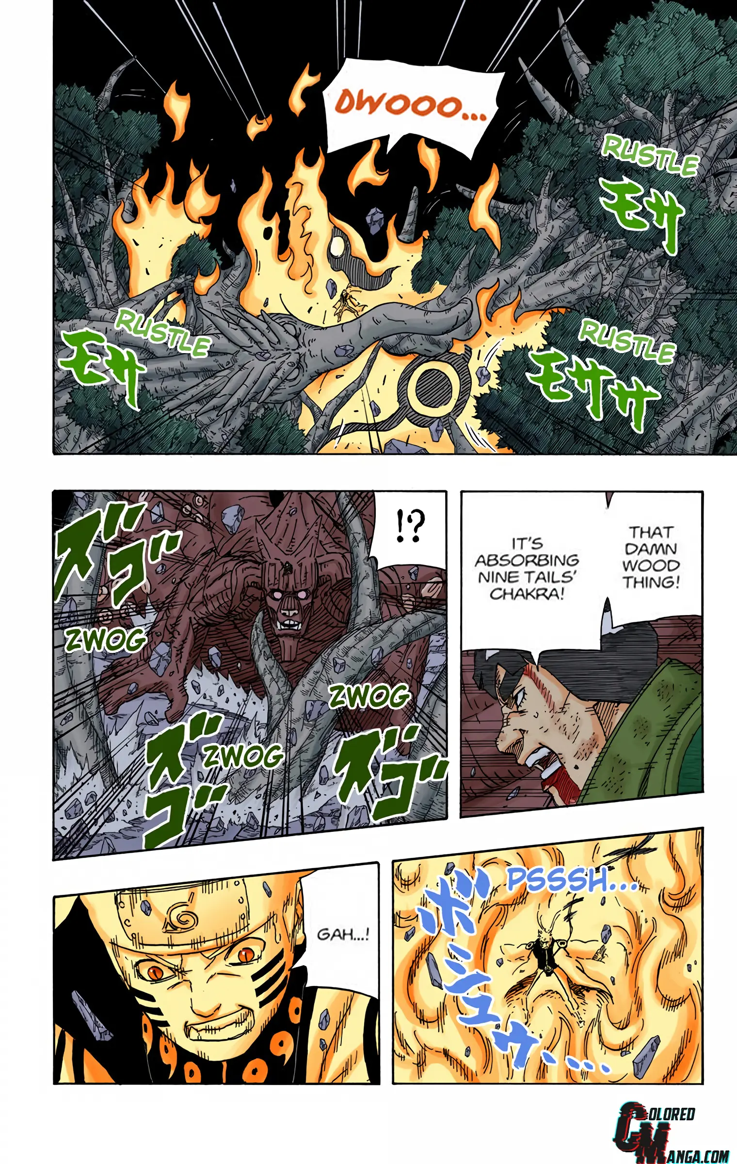 Naruto Colored Manga Online, chapter 608, page 10