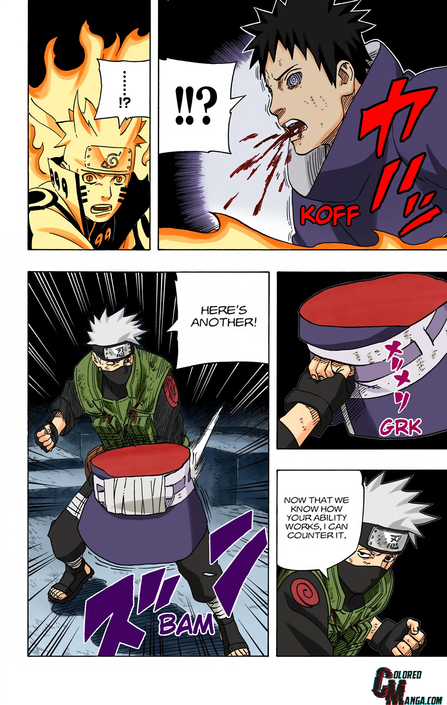 Naruto Colored Manga Online, chapter 609, page 10