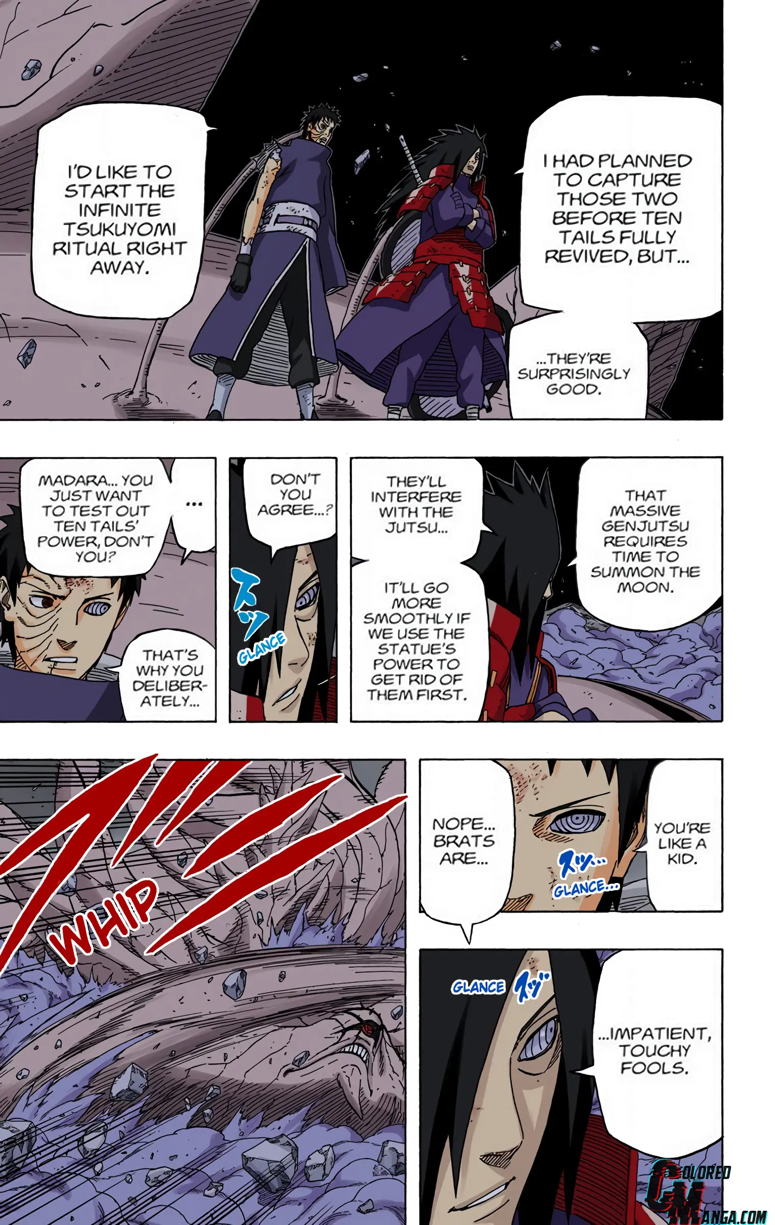 Naruto Colored Manga Online, chapter 610, page 6