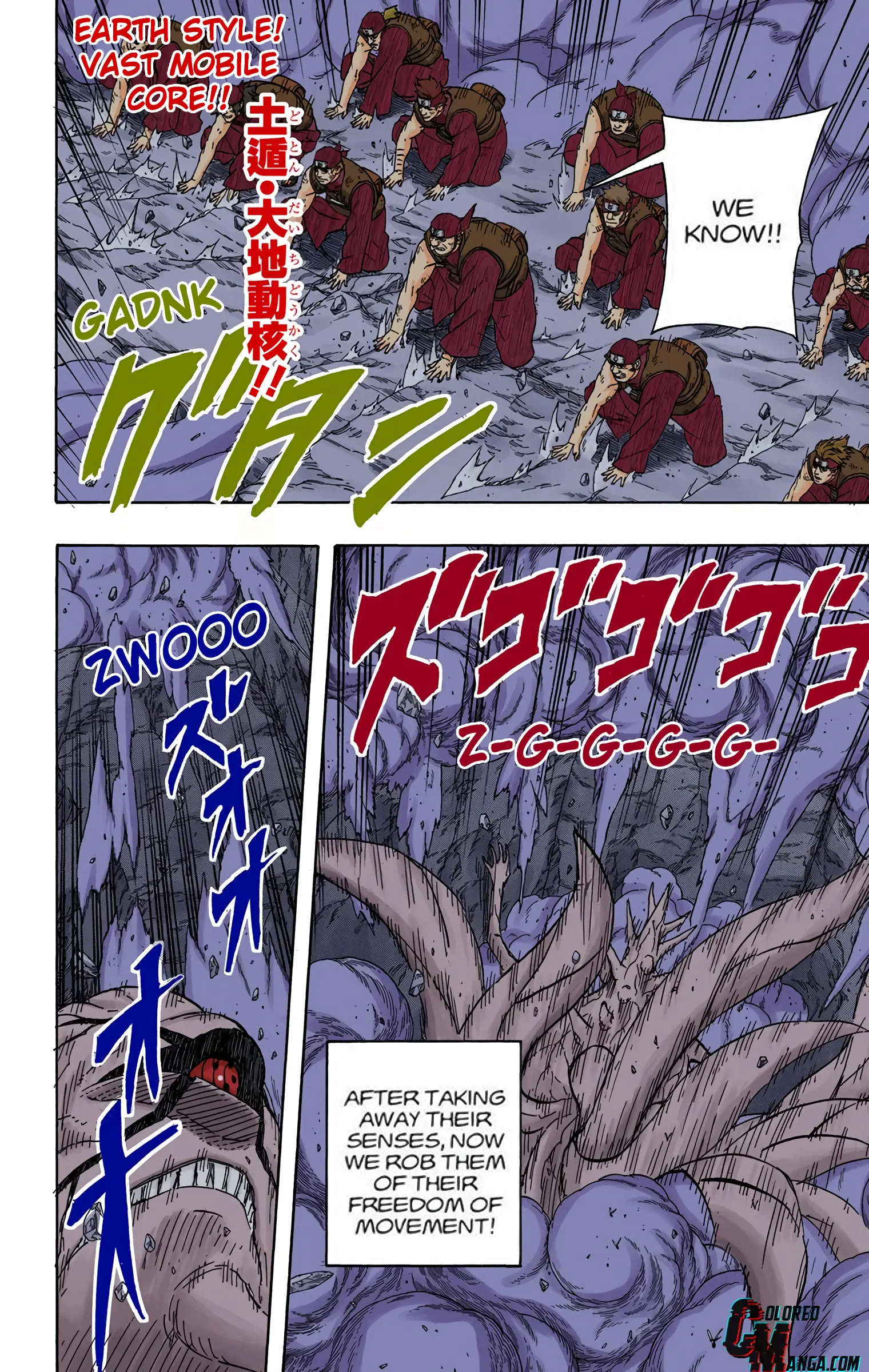 Naruto Colored Manga Online, chapter 612, page 10