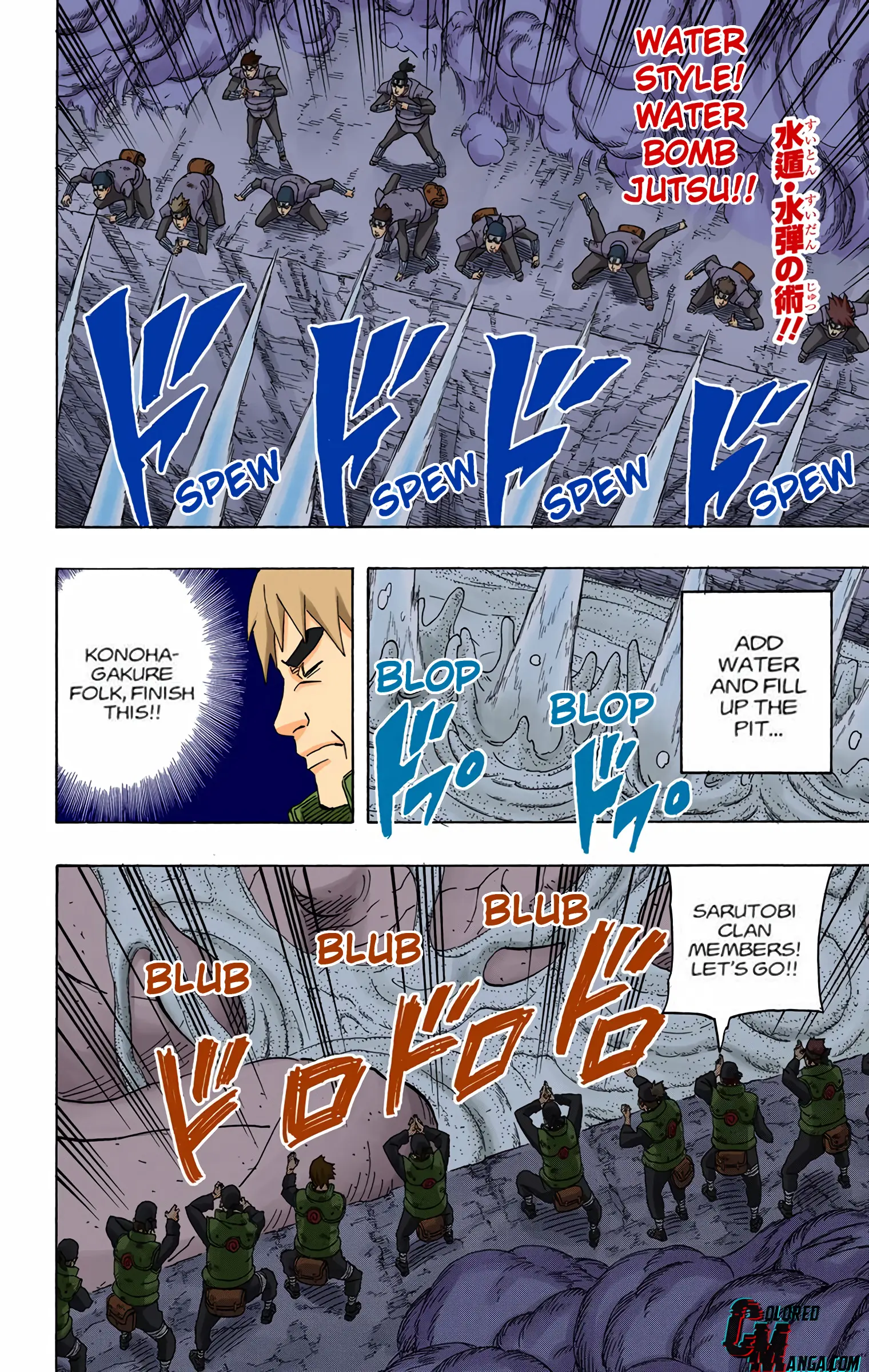 Naruto Colored Manga Online, chapter 612, page 12