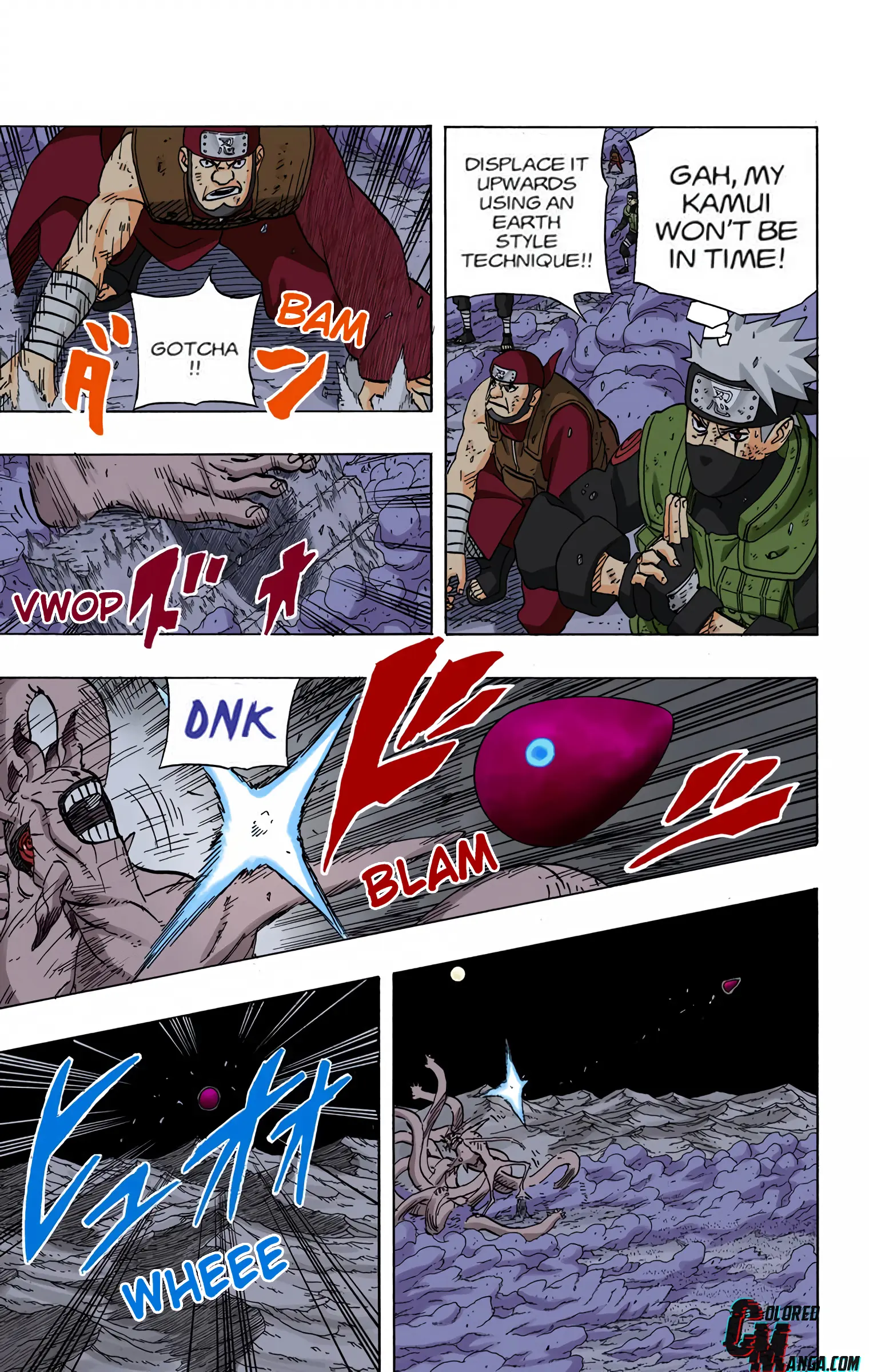 Naruto Colored Manga Online, chapter 613, page 7