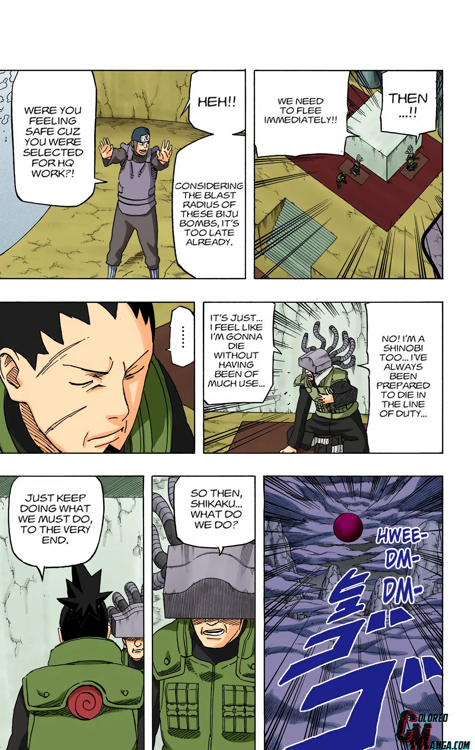 Naruto Colored Manga Online, chapter 613, page 12