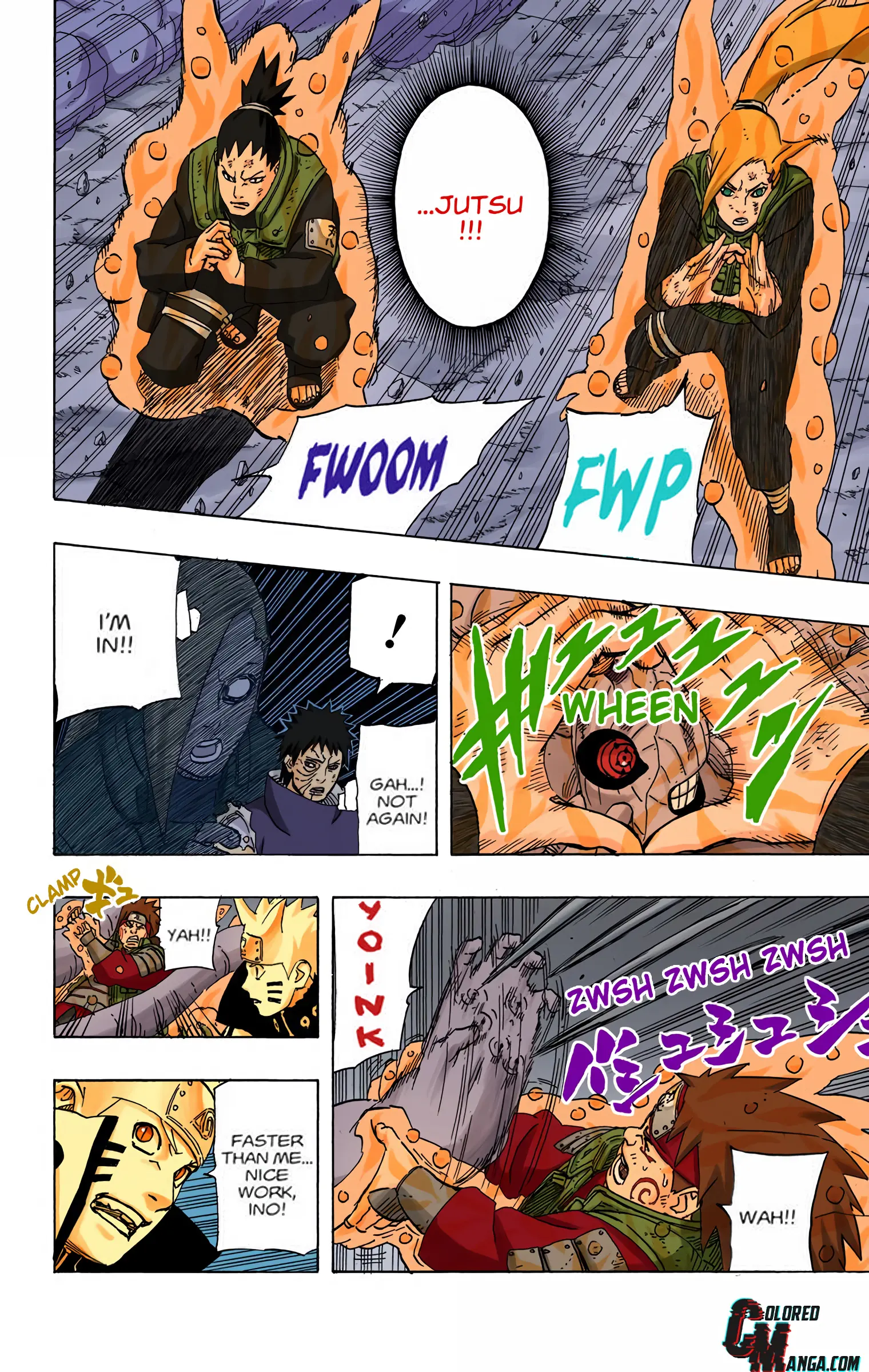 Naruto Colored Manga Online, chapter 616, page 15