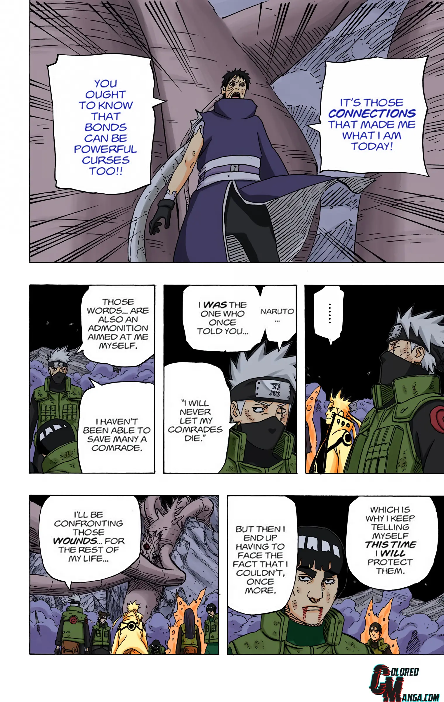 Naruto Colored Manga Online, chapter 616, page 19