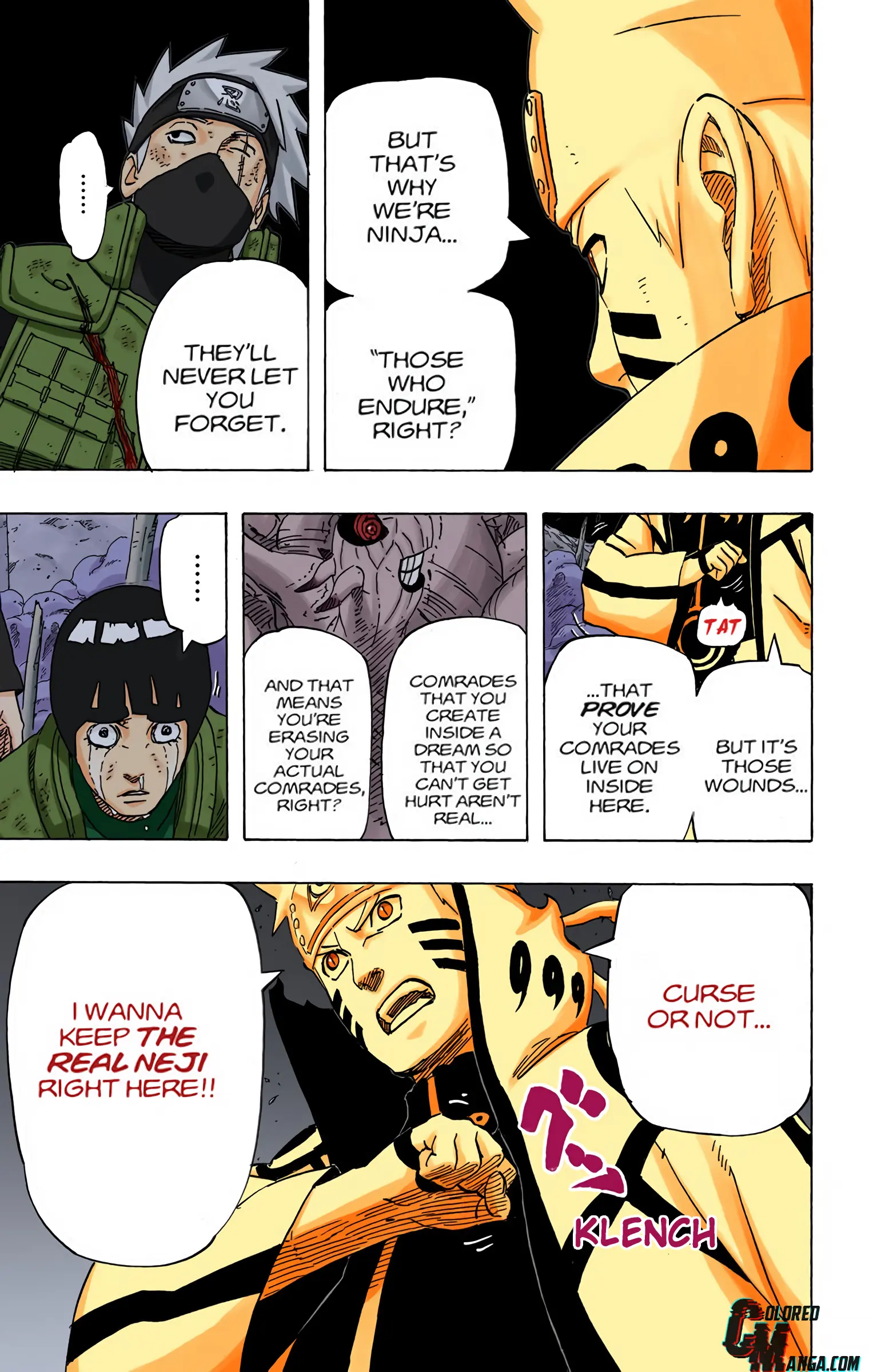 Naruto Colored Manga Online, chapter 616, page 20