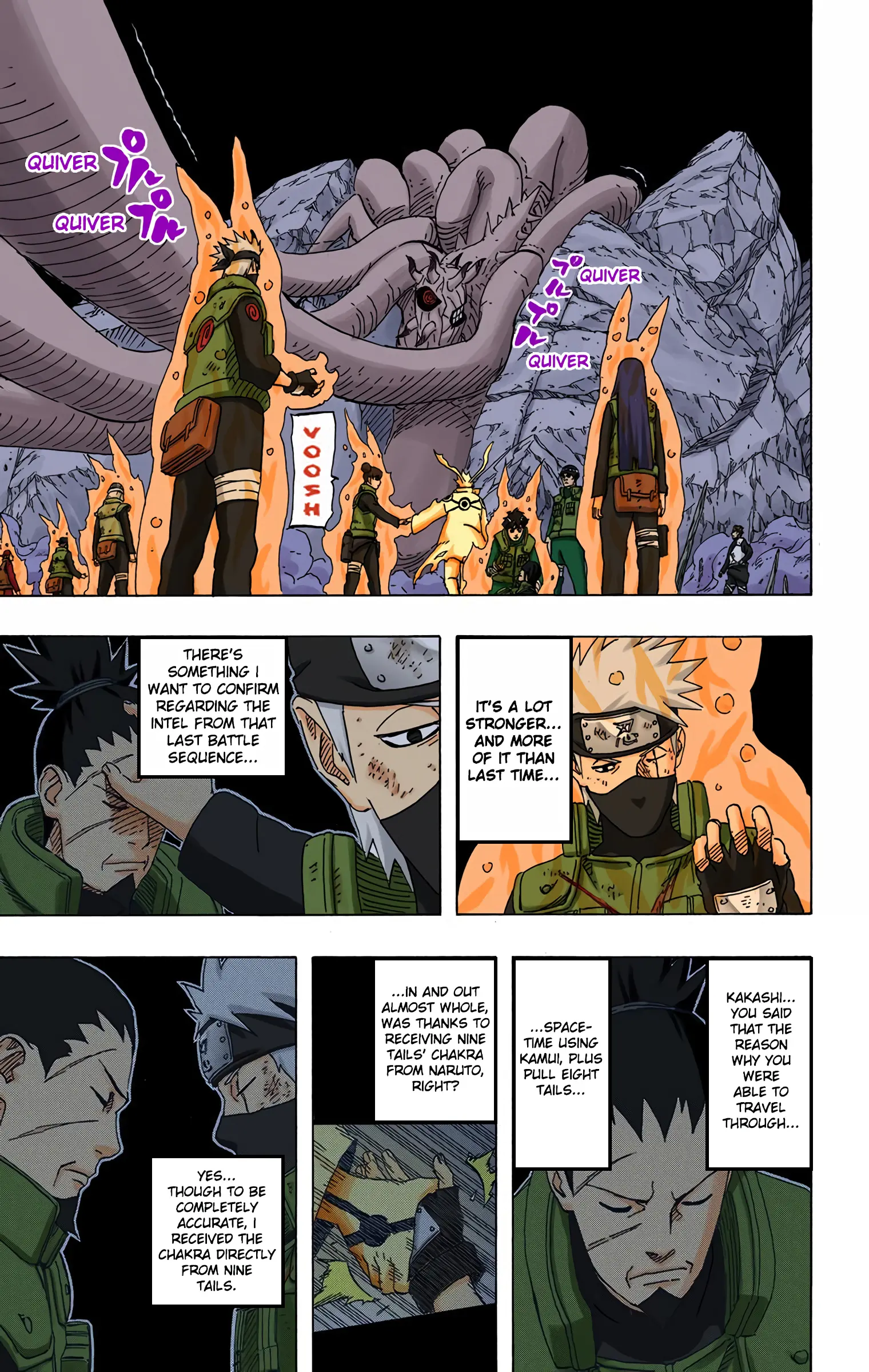 Naruto Colored Manga Online, chapter 617, page 3