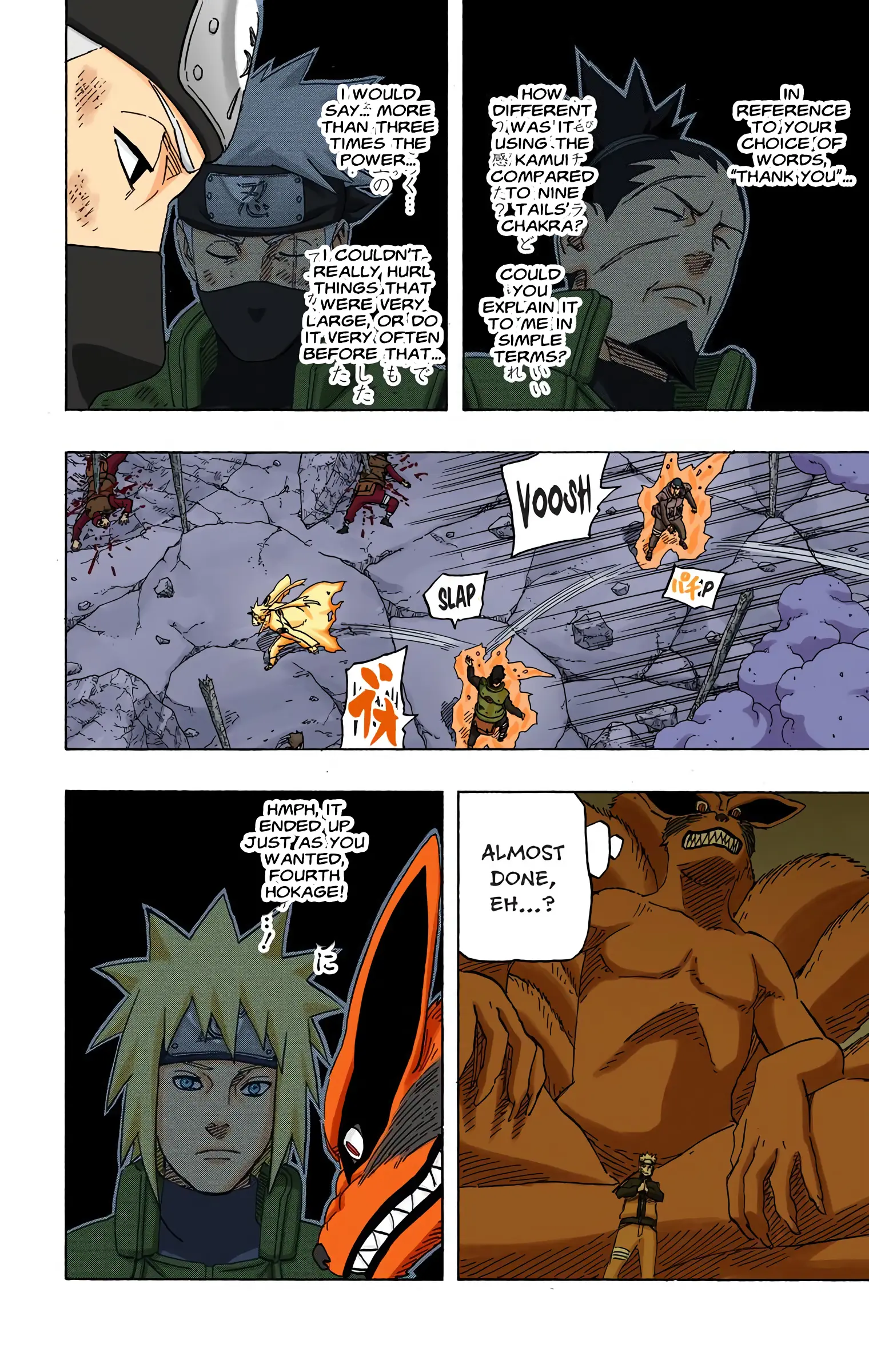 Naruto Colored Manga Online, chapter 617, page 4
