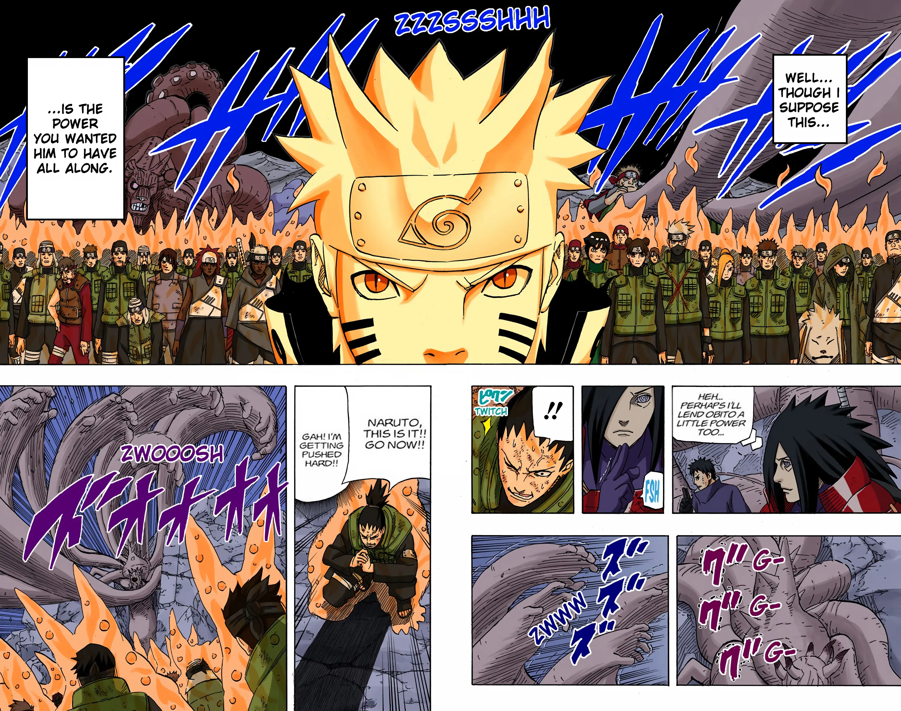 Naruto Colored Manga Online, chapter 617, page 6