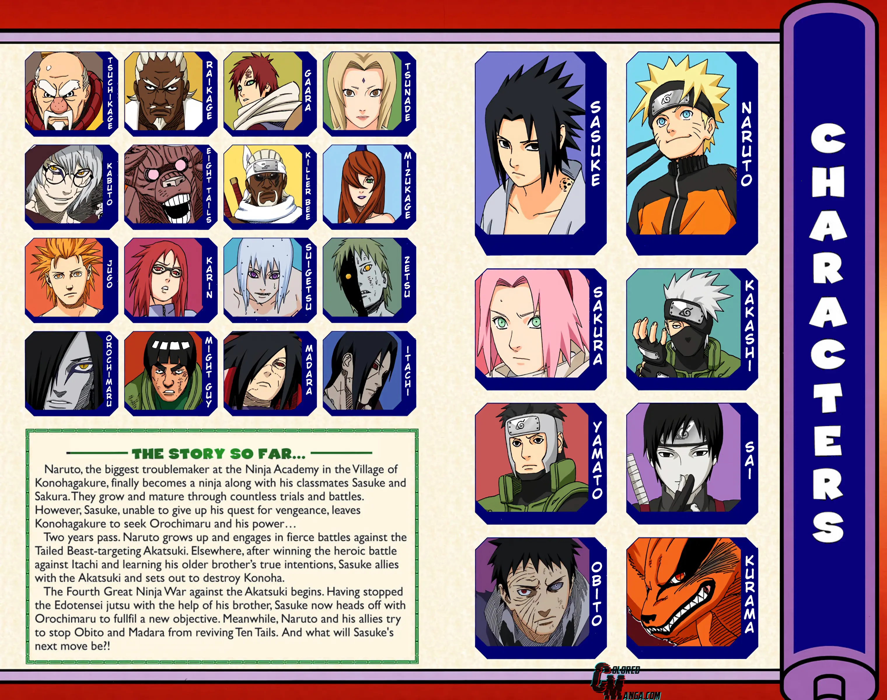 Naruto Colored Manga Online, chapter 618, page 3