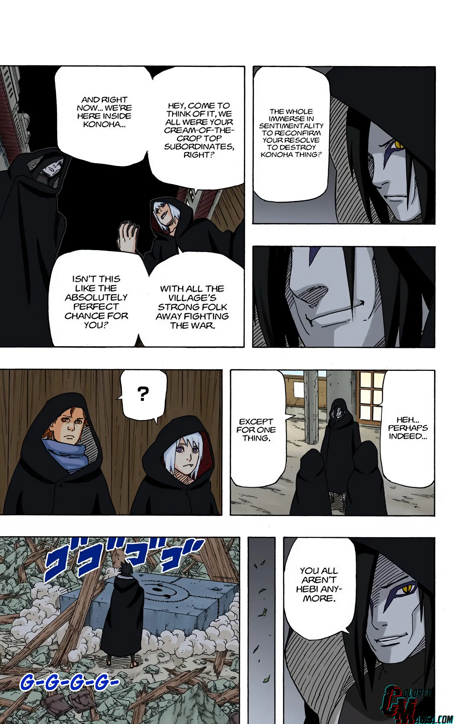 Naruto Colored Manga Online, chapter 618, page 10
