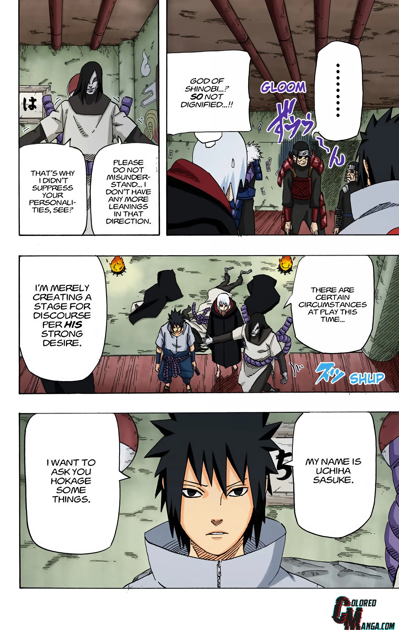 Naruto Colored Manga Online, chapter 619, page 6
