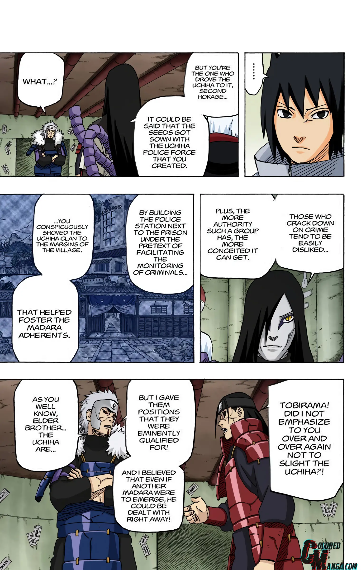 Naruto Colored Manga Online, chapter 619, page 11