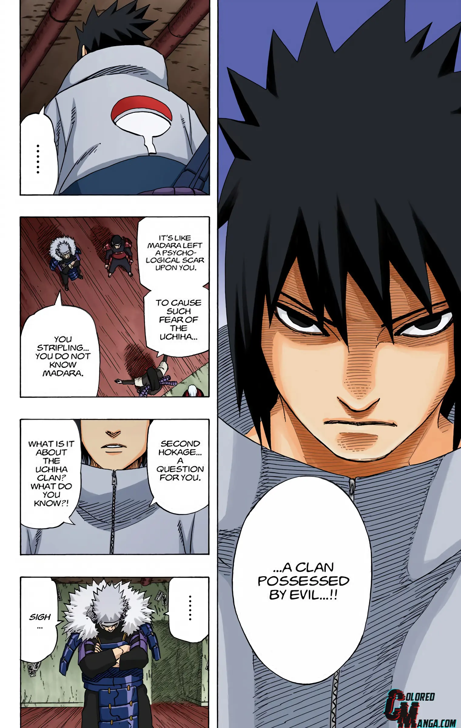 Naruto Colored Manga Online, chapter 619, page 12