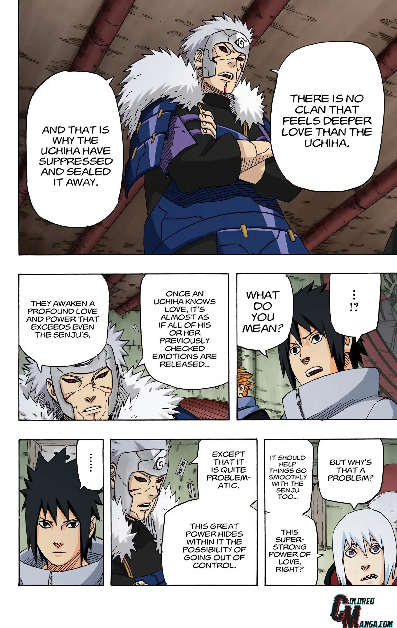Naruto Colored Manga Online, chapter 619, page 14