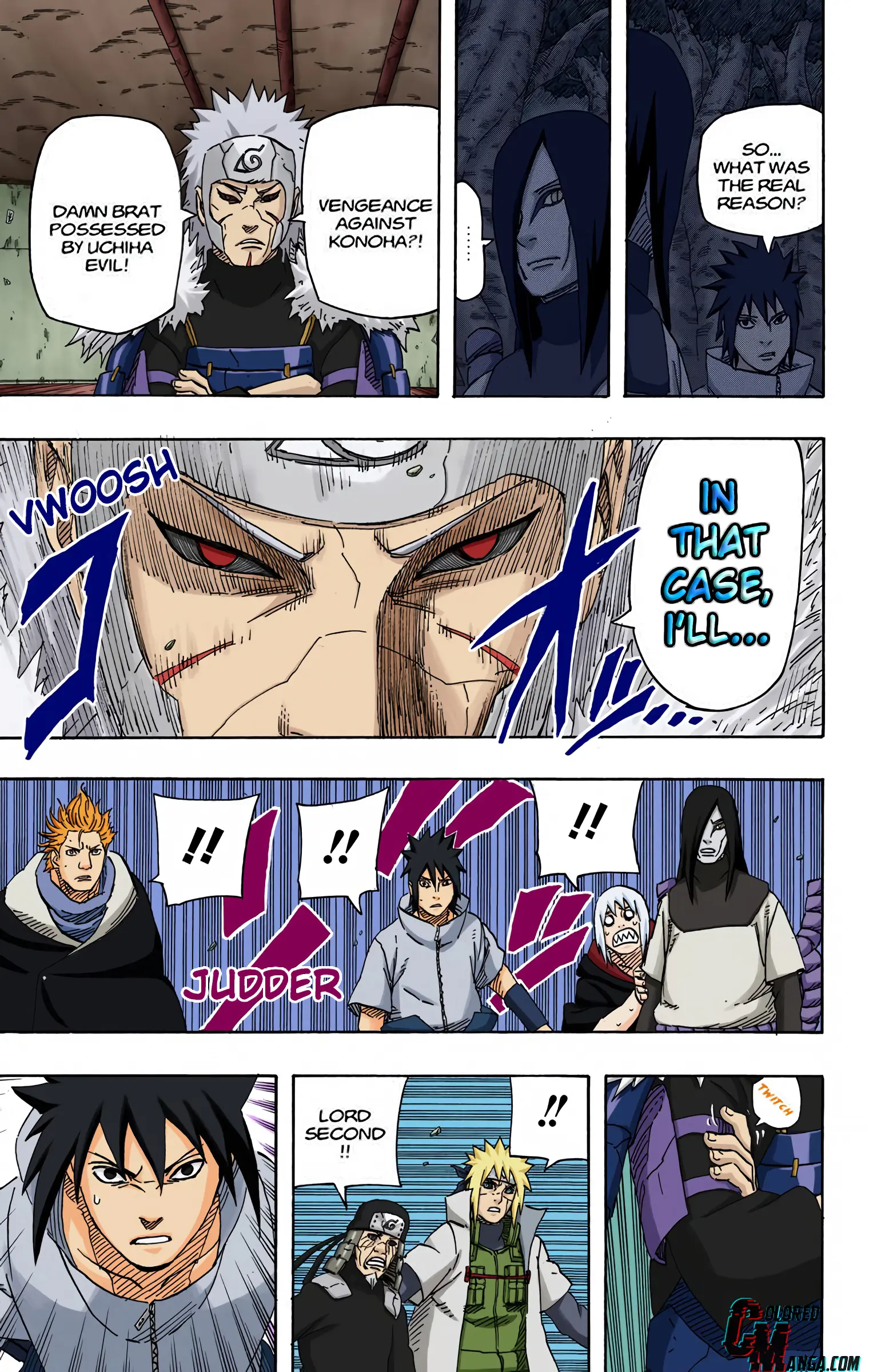 Naruto Colored Manga Online, chapter 620, page 3