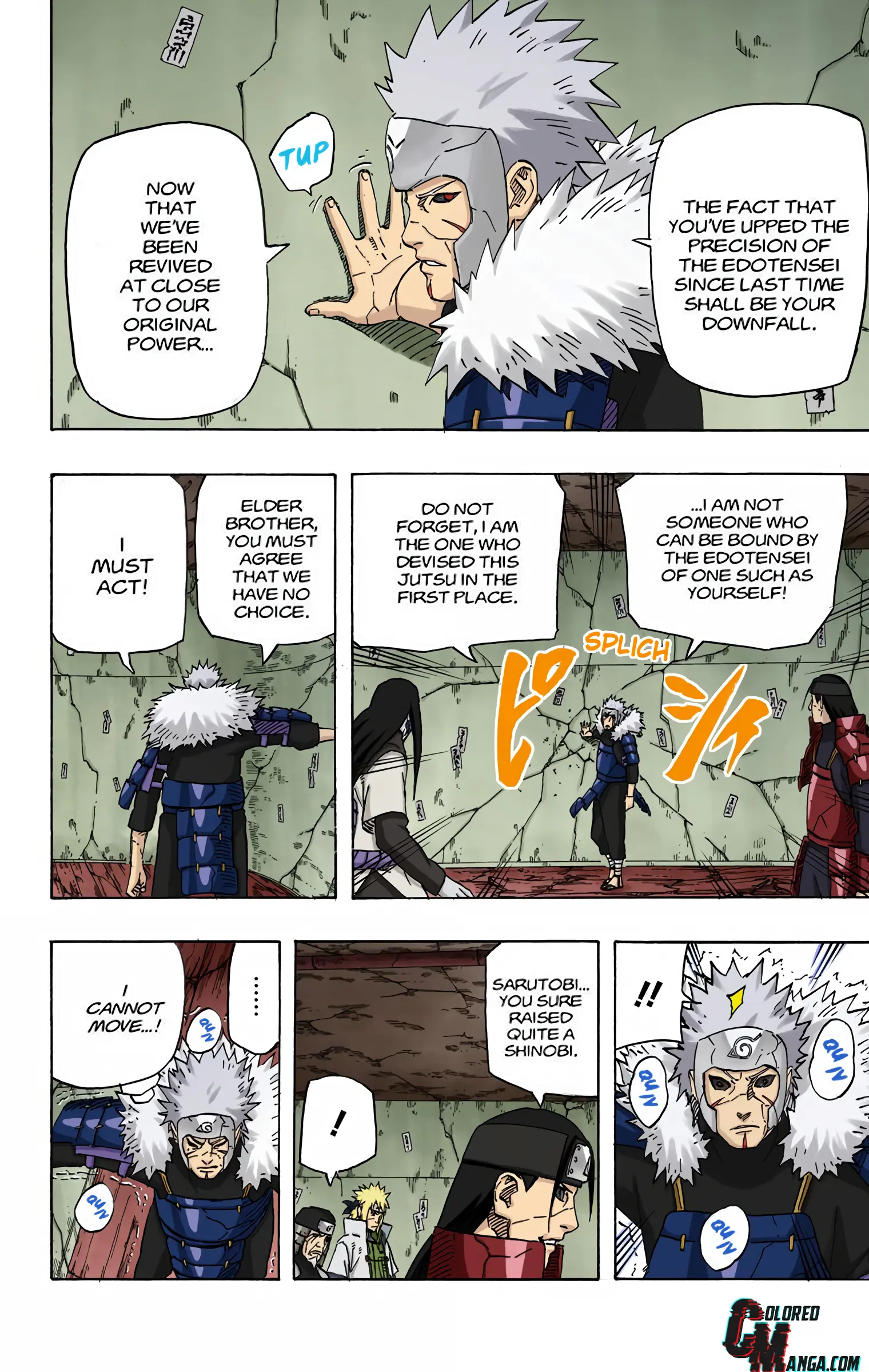 Naruto Colored Manga Online, chapter 620, page 10