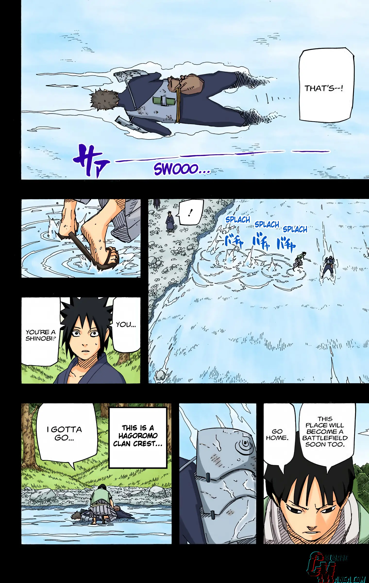 Naruto Colored Manga Online, chapter 622, page 4