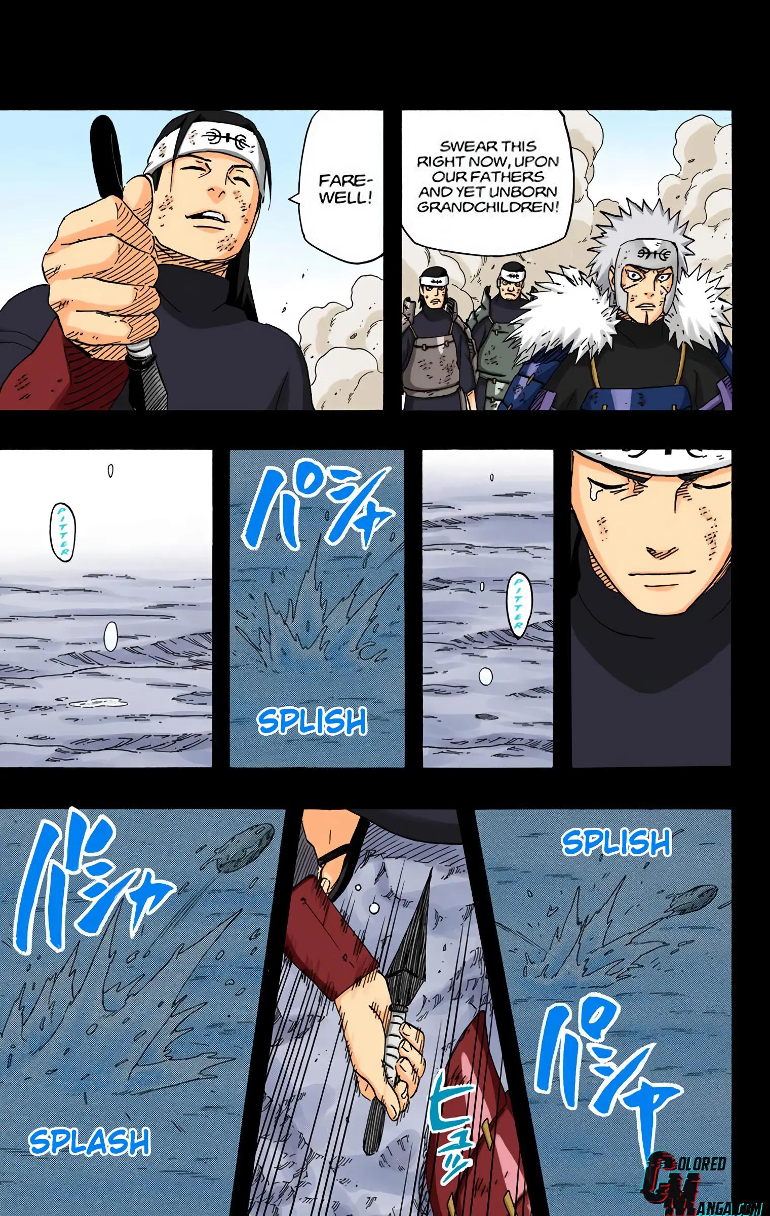 Naruto Colored Manga Online, chapter 625, page 3