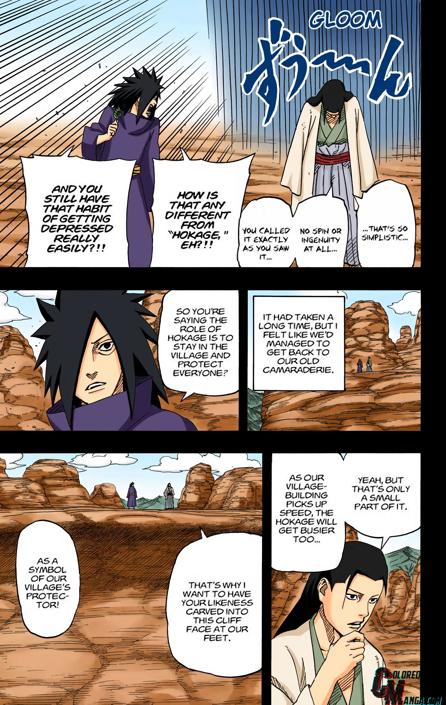 Naruto Colored Manga Online, chapter 625, page 9