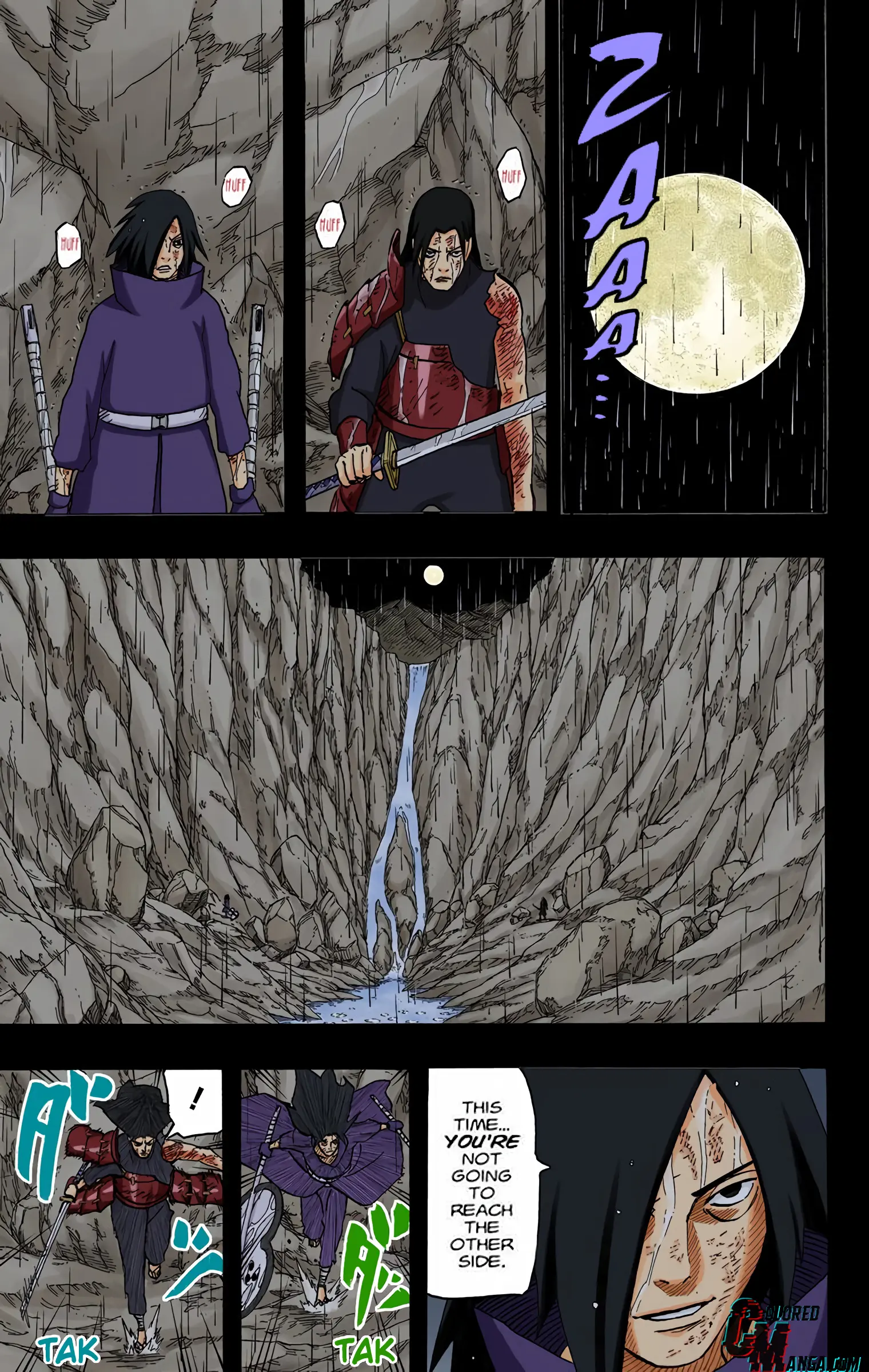 Naruto Colored Manga Online, chapter 626, page 8