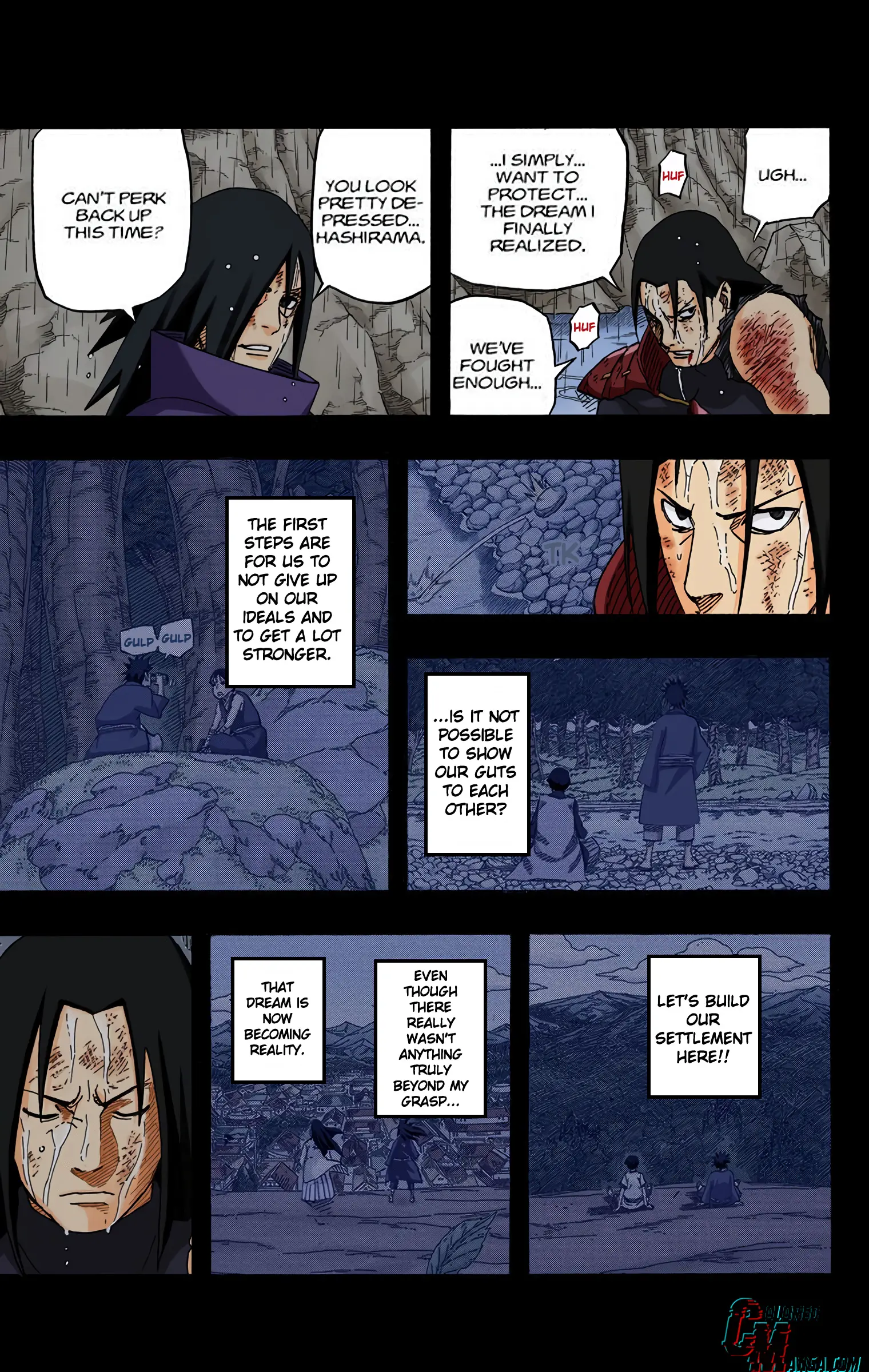 Naruto Colored Manga Online, chapter 626, page 10