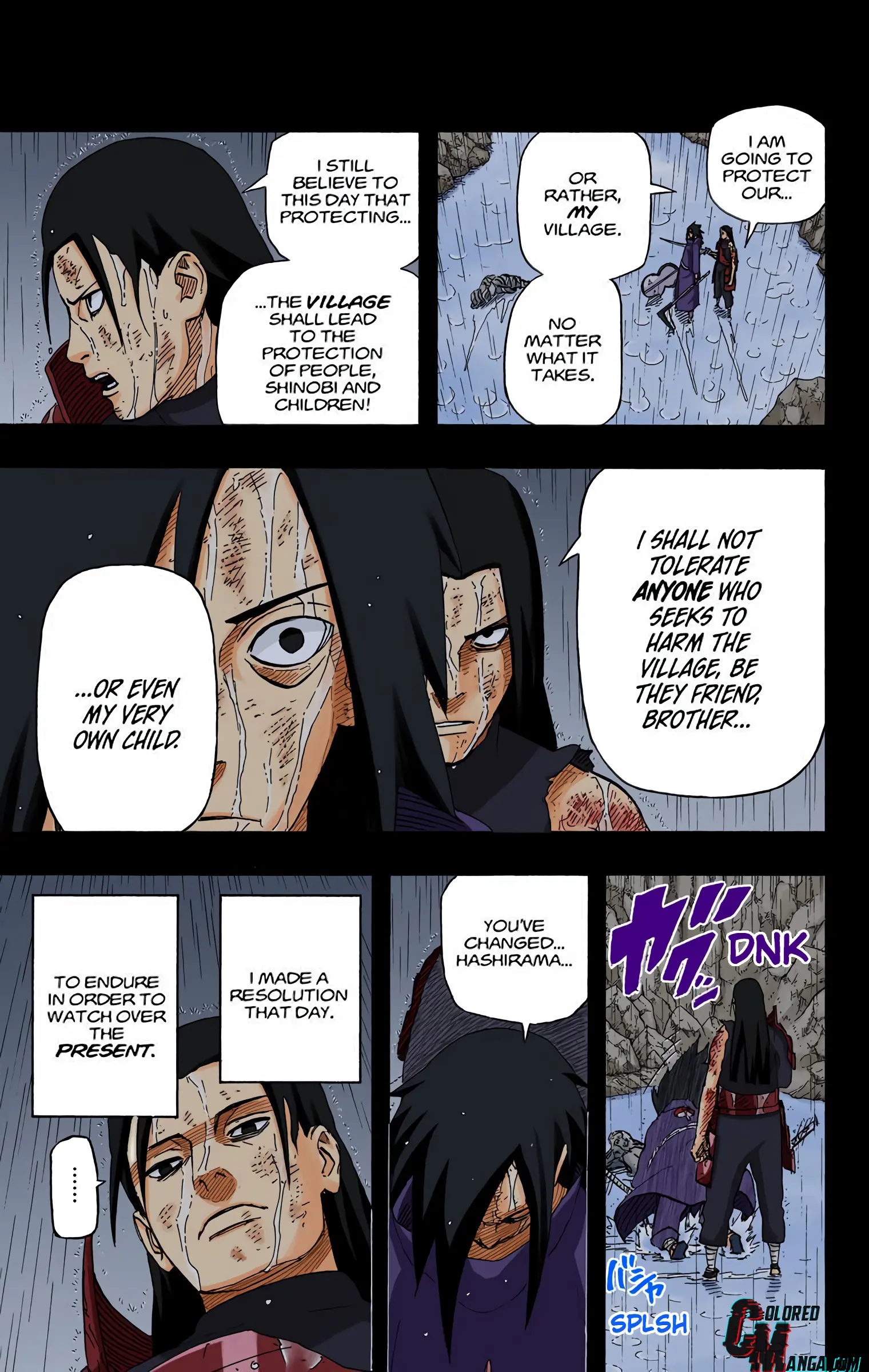 Naruto Colored Manga Online, chapter 626, page 12
