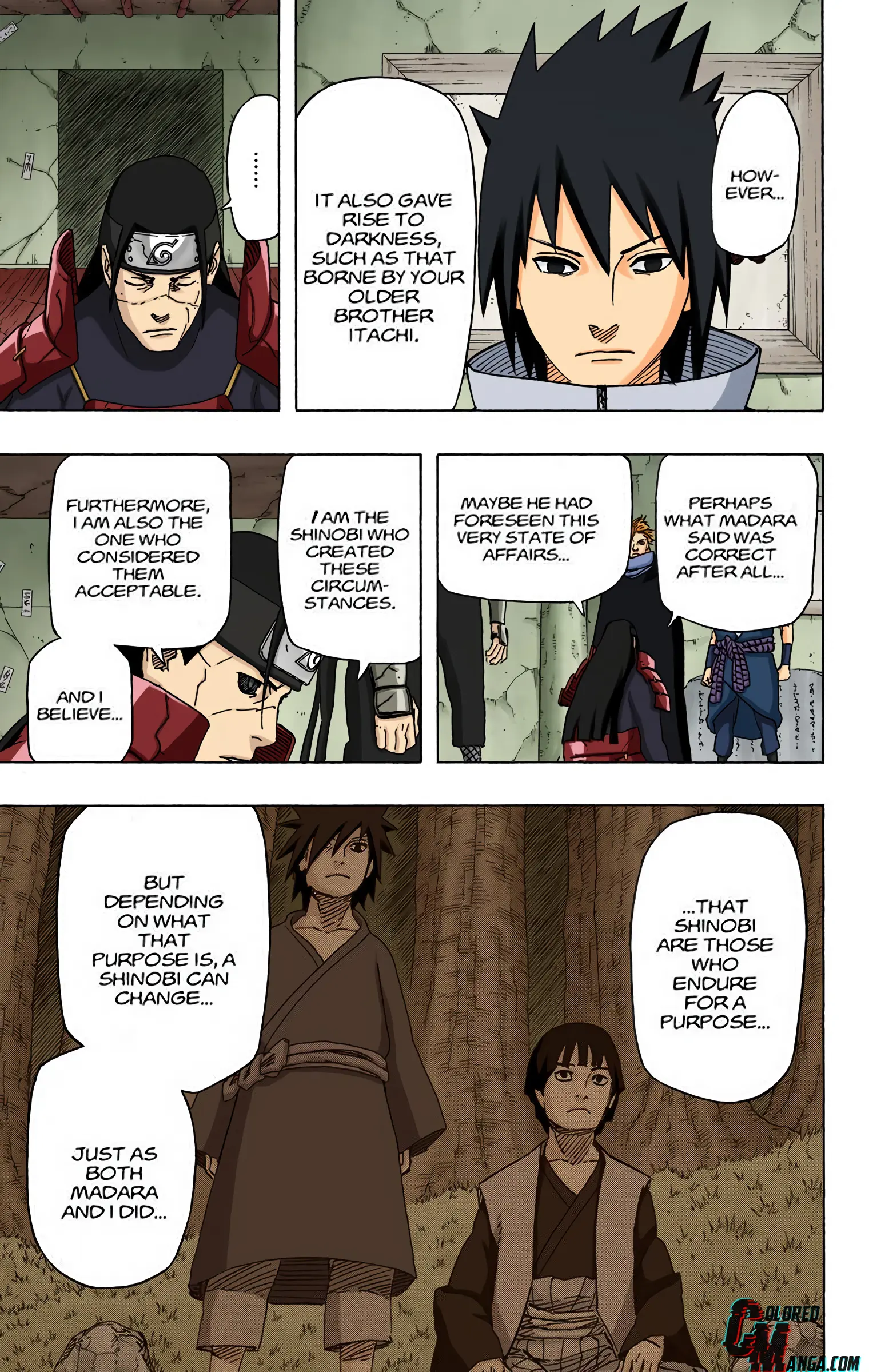 Naruto Colored Manga Online, chapter 626, page 16