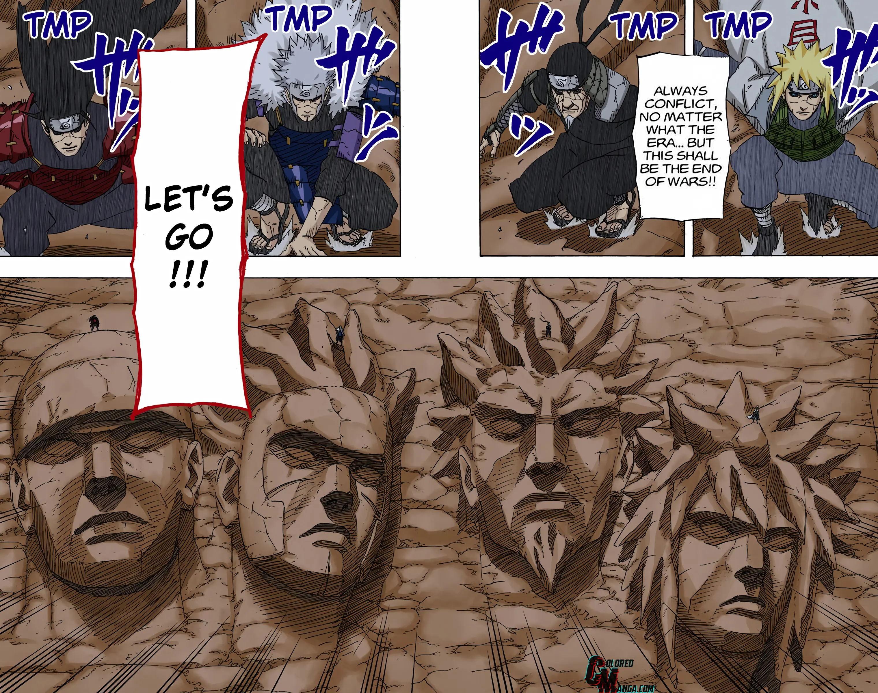 Naruto Colored Manga Online, chapter 627, page 17