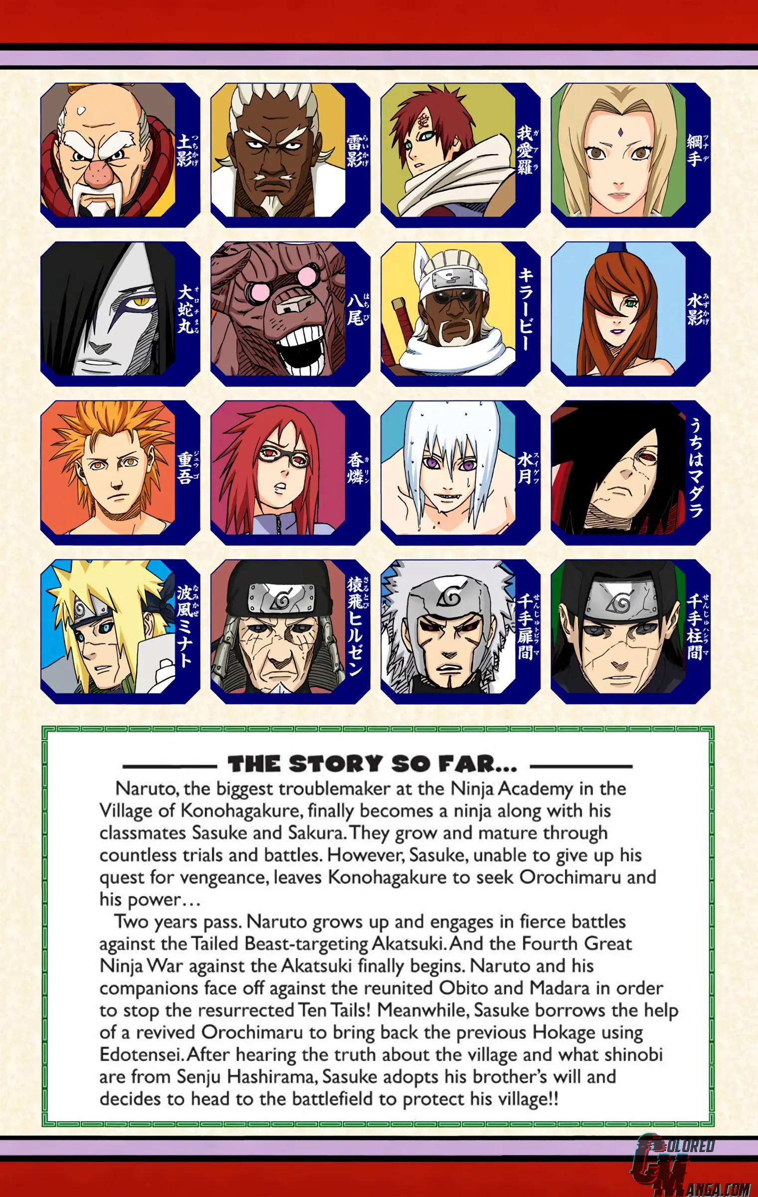 Naruto Colored Manga Online, chapter 628, page 5