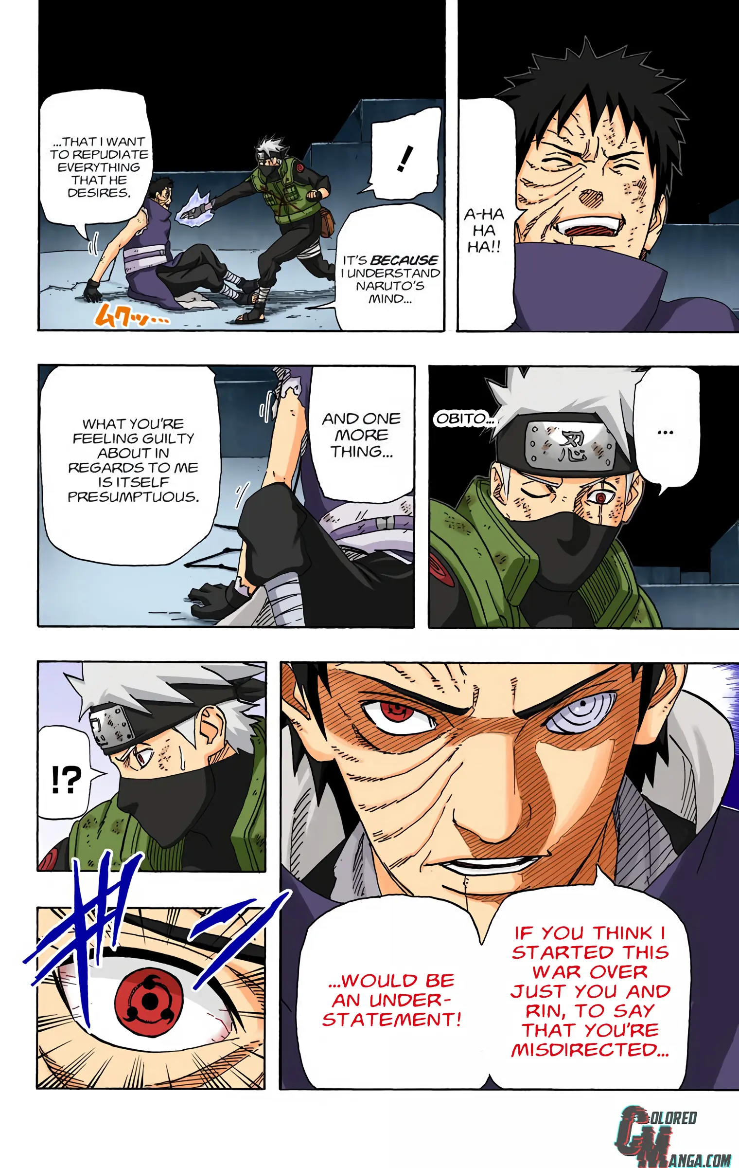 Naruto Colored Manga Online, chapter 629, page 12