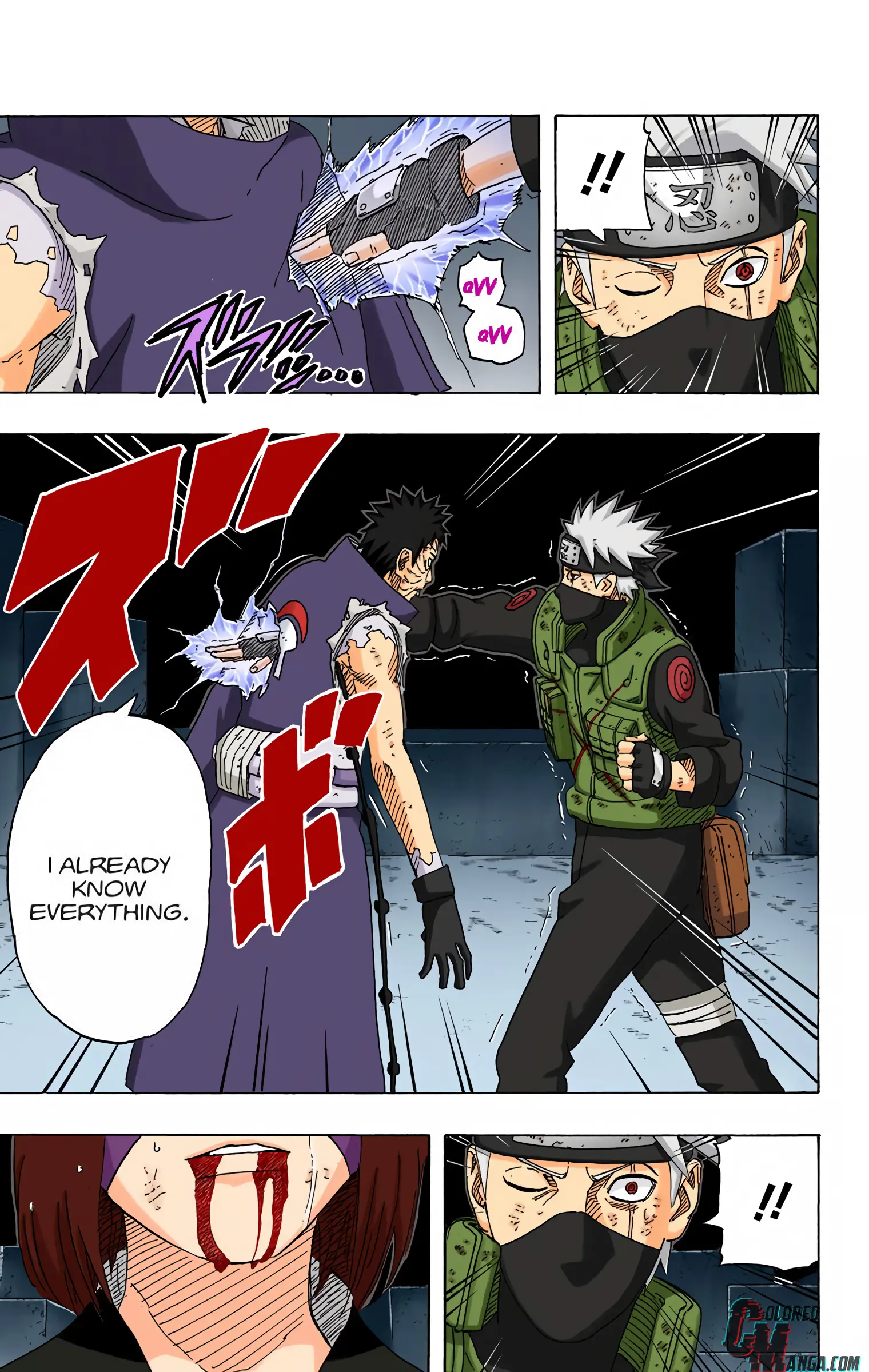 Naruto Colored Manga Online, chapter 629, page 13