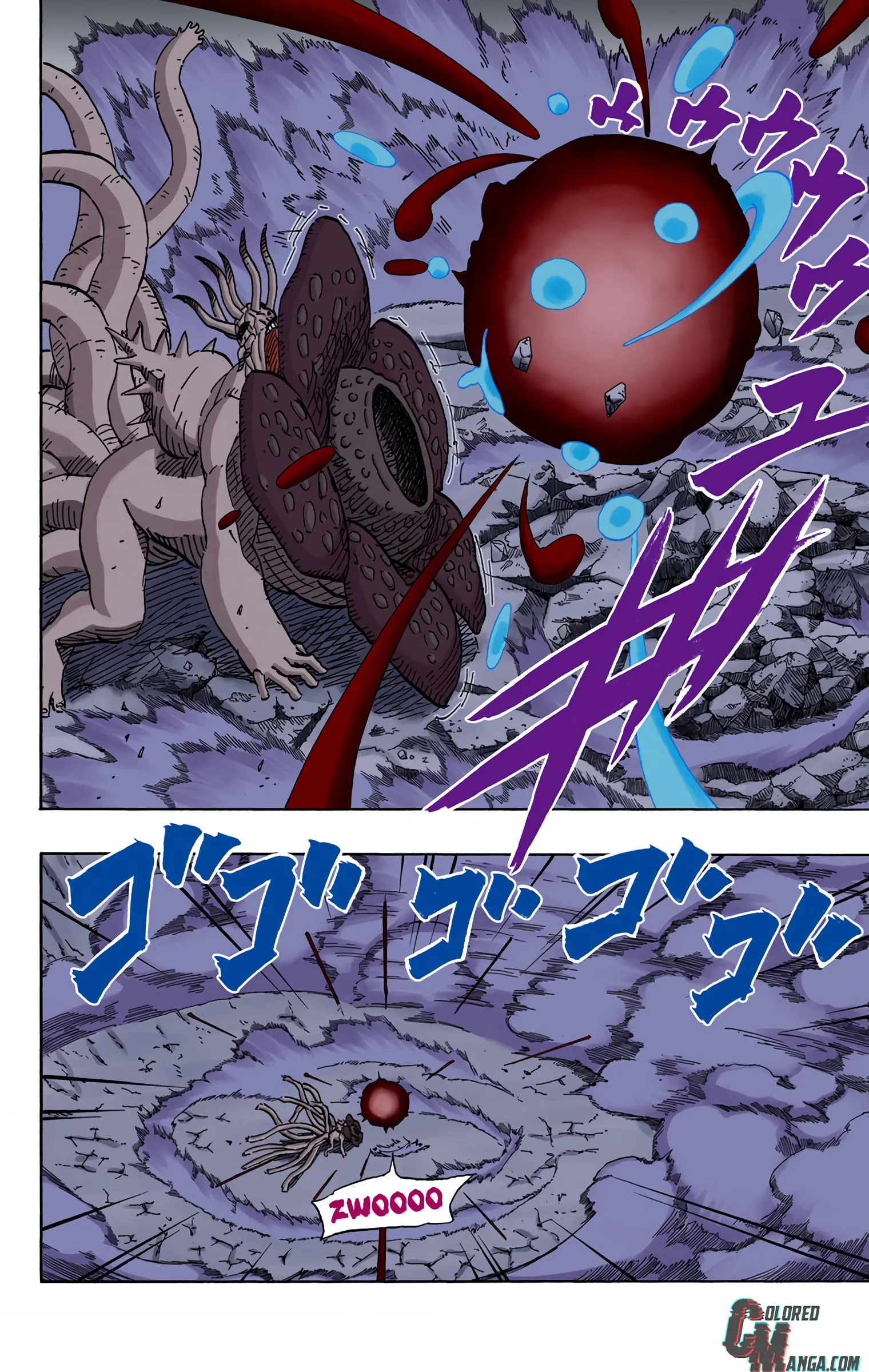 Naruto Colored Manga Online, chapter 630, page 6