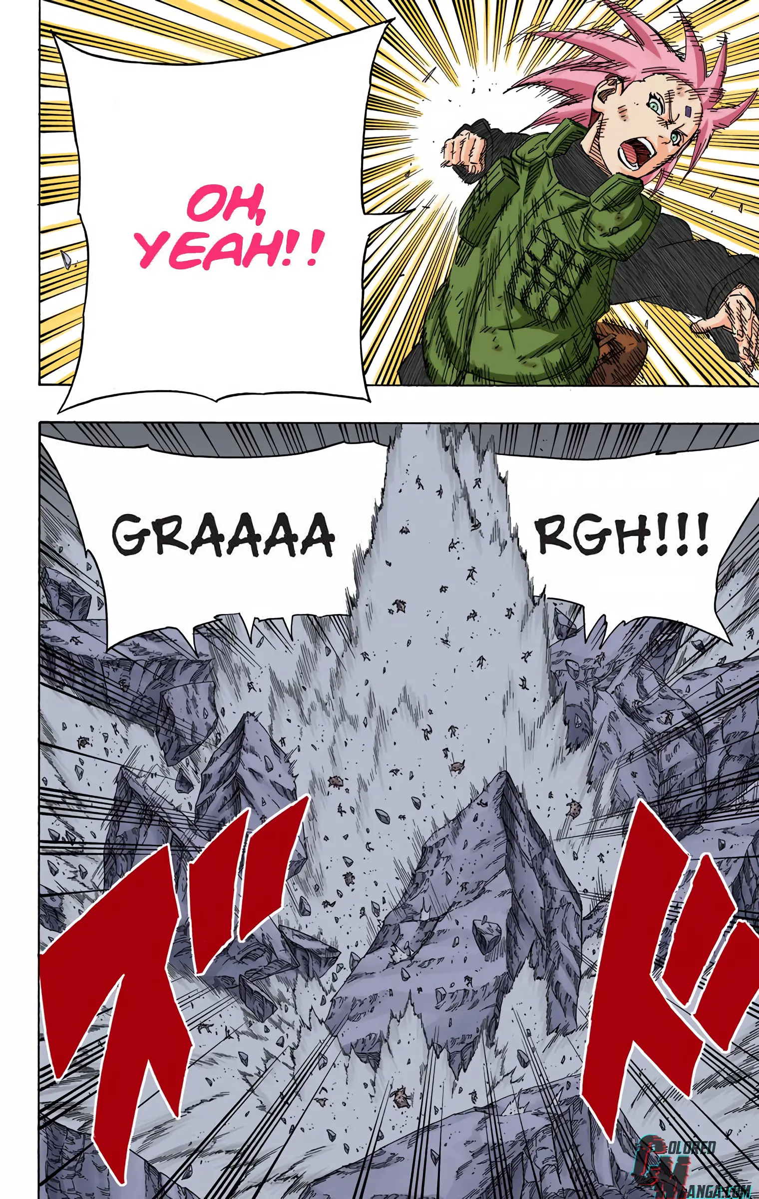 Naruto Colored Manga Online, chapter 632, page 16