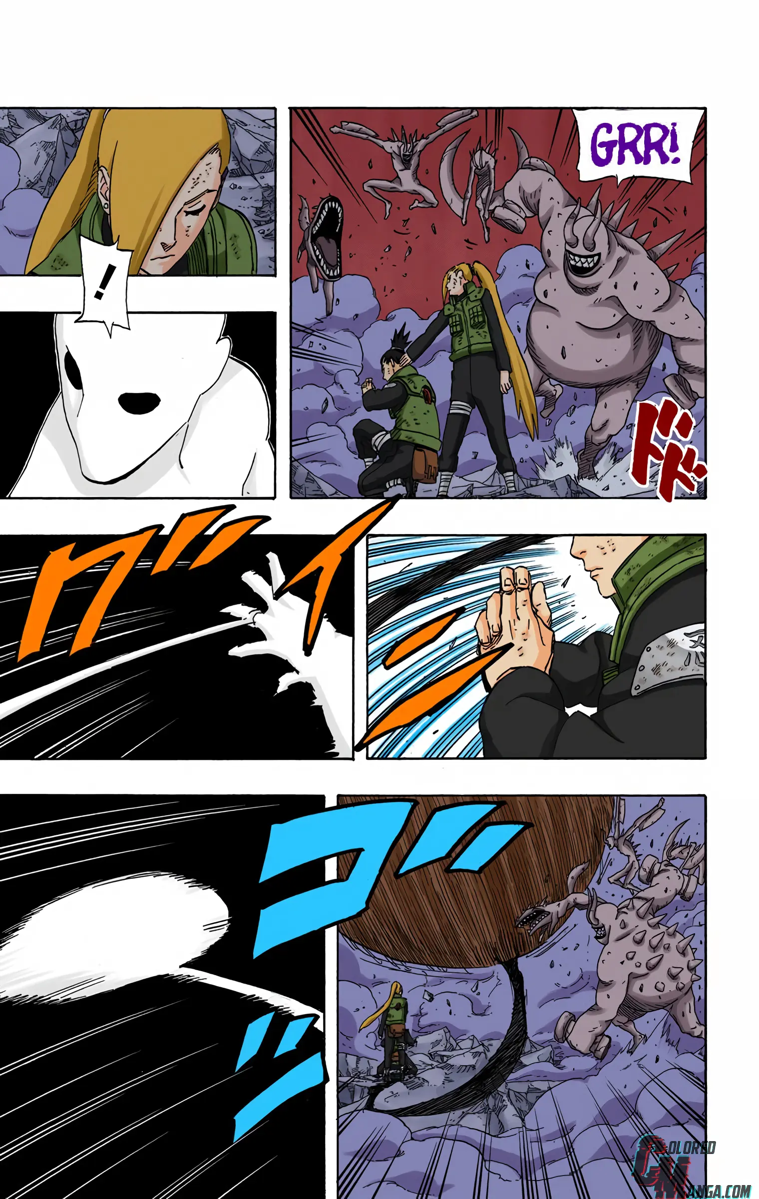 Naruto Colored Manga Online, chapter 633, page 11