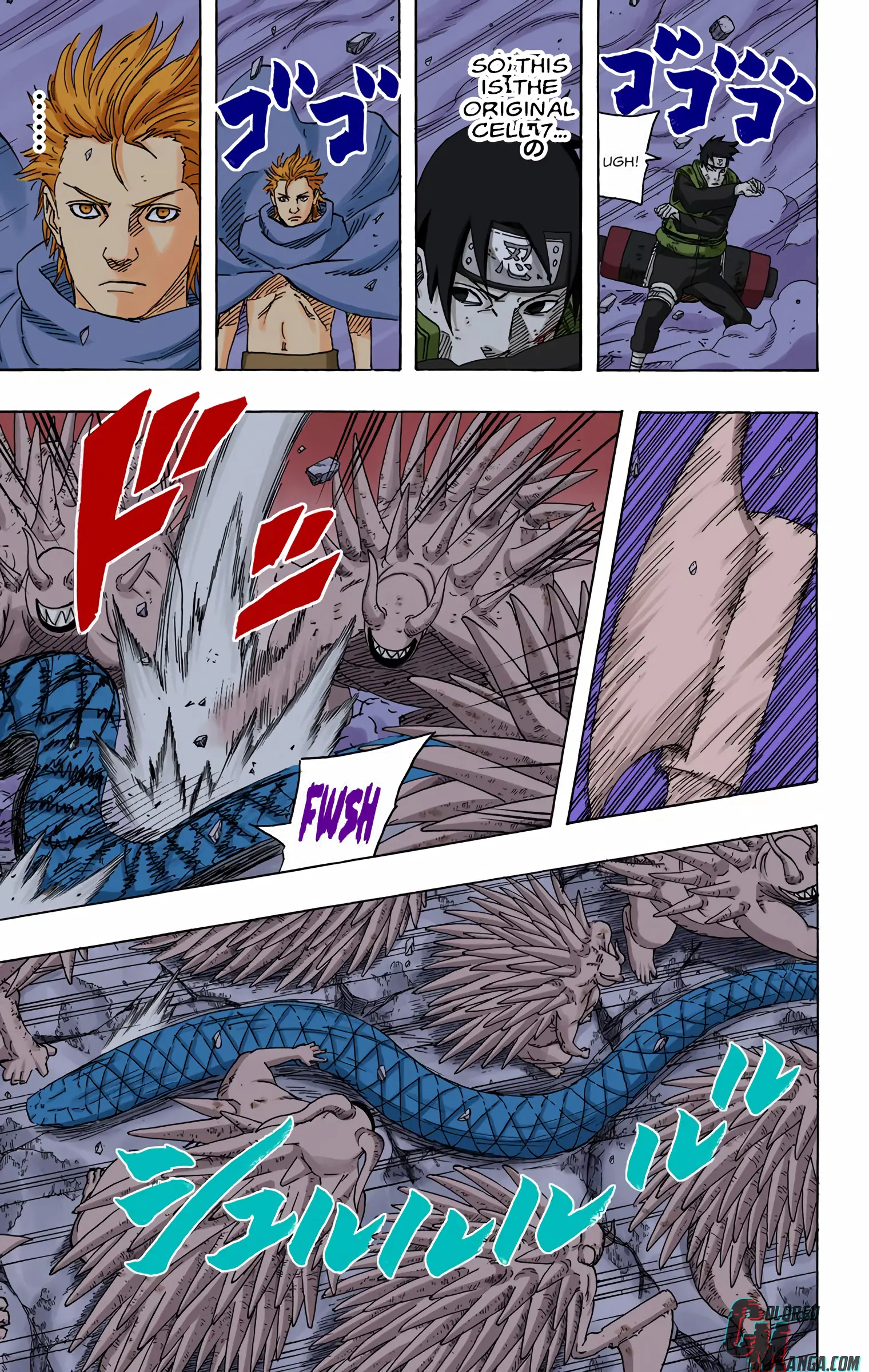 Naruto Colored Manga Online, chapter 634, page 5