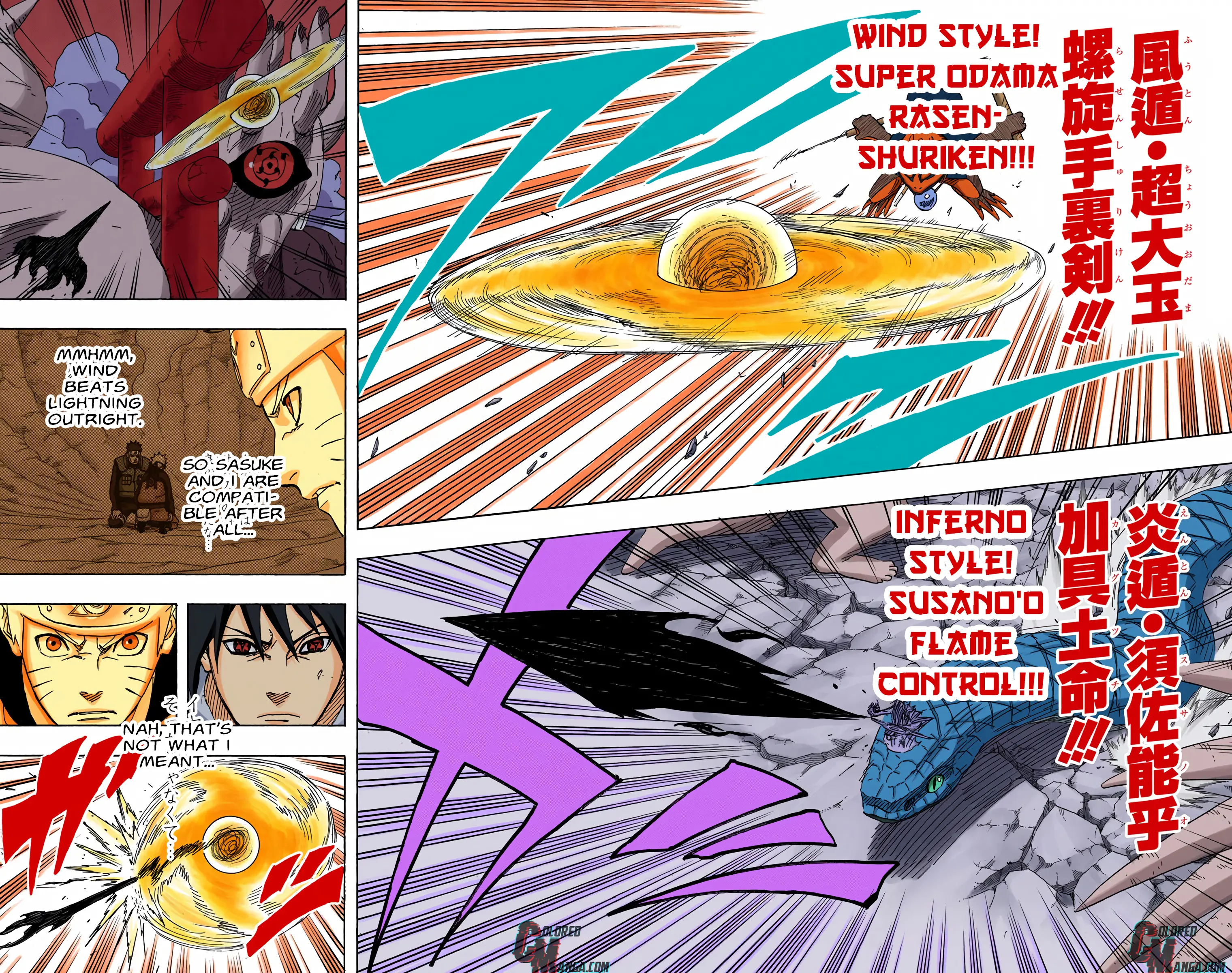 Naruto Colored Manga Online, chapter 634, page 12