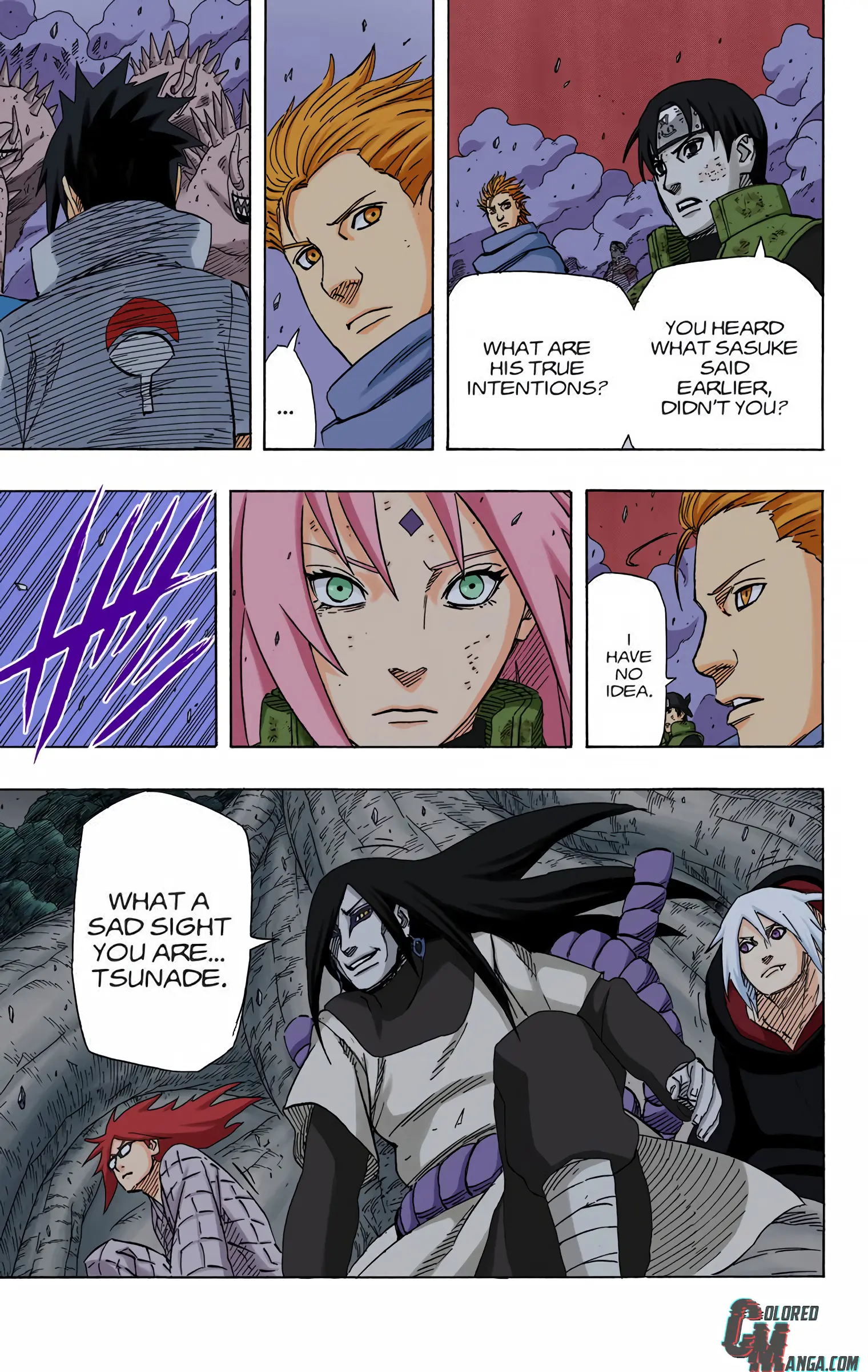 Naruto Colored Manga Online, chapter 634, page 16